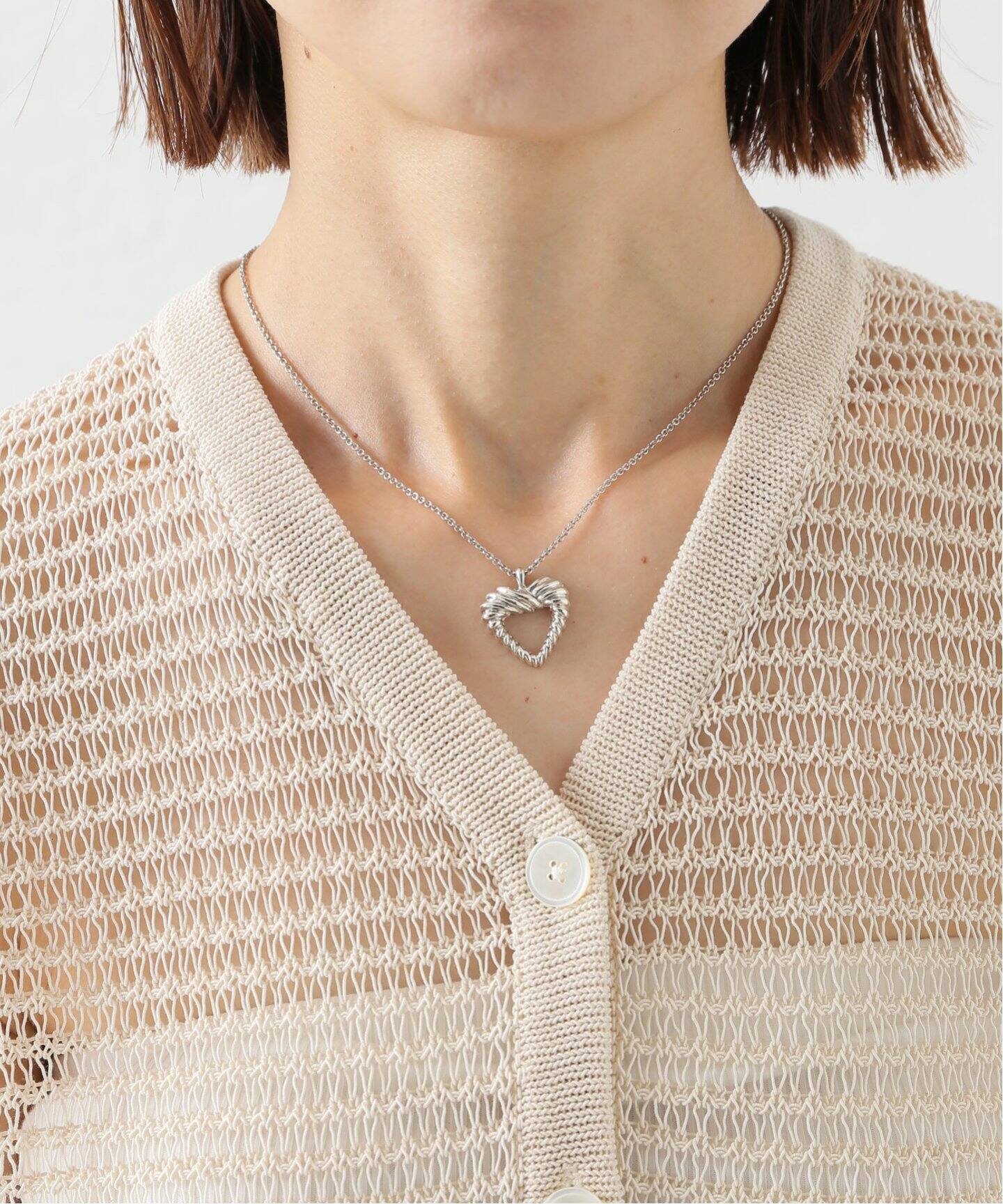 VINTAGE TIFFANY&Co./ティファニー】 Twist Heart necklace