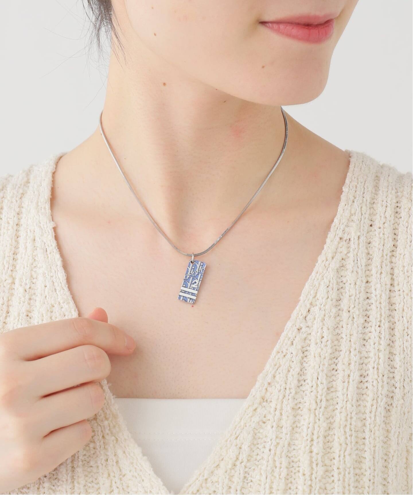 【希少】Dior シェル シルバー ネックレス VINTAGE DIOR/ディオール】necklace（ネックレス）｜ENSEMBLE