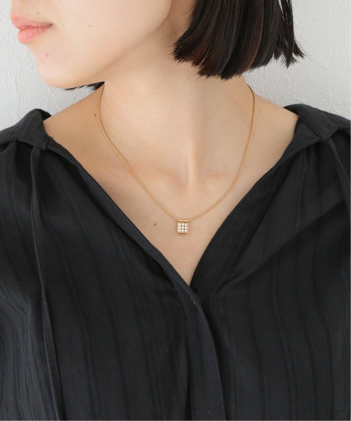 VINTAGE DIOR/ディオール】K18・Diamond Necklace（ネックレス  