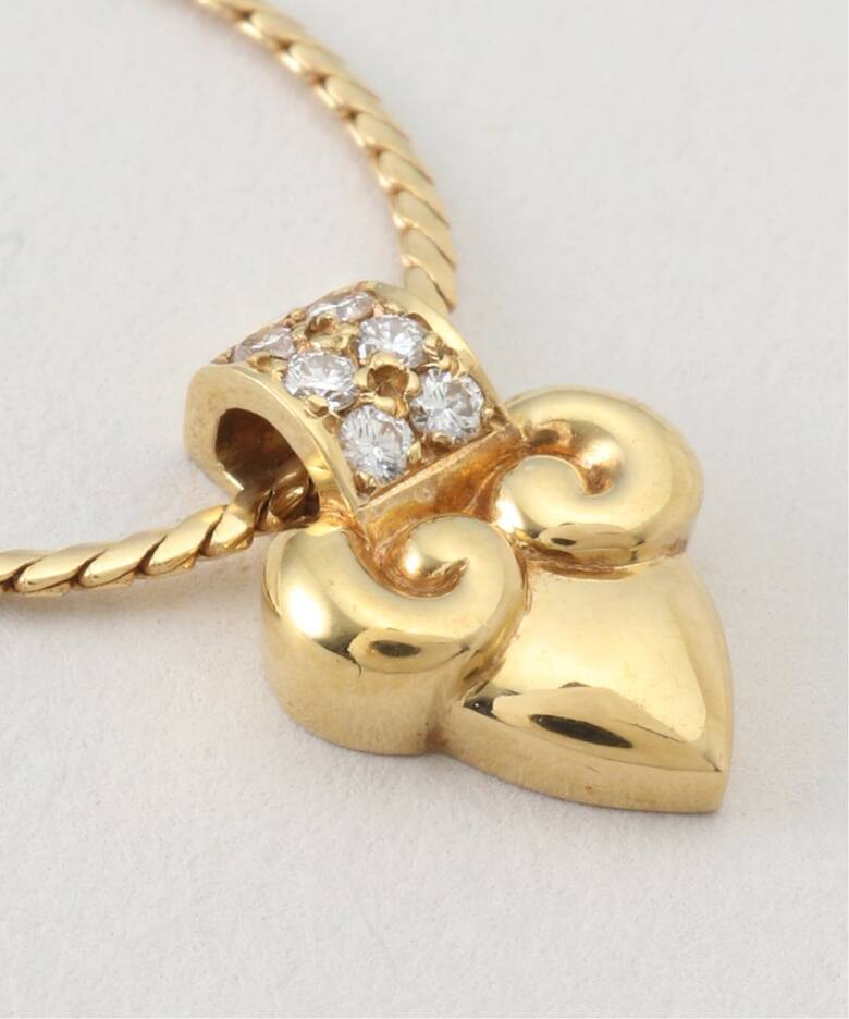 VINTAGE DIOR/ディオール】K18・diamond necklace（ネックレス 