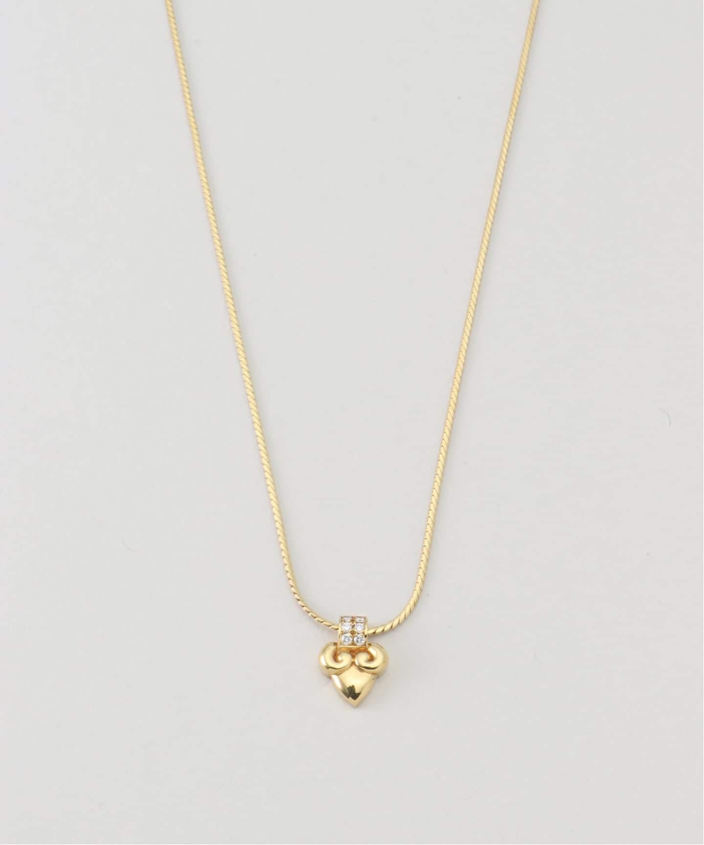 VINTAGE DIOR/ディオール】K18・diamond necklace（ネックレス