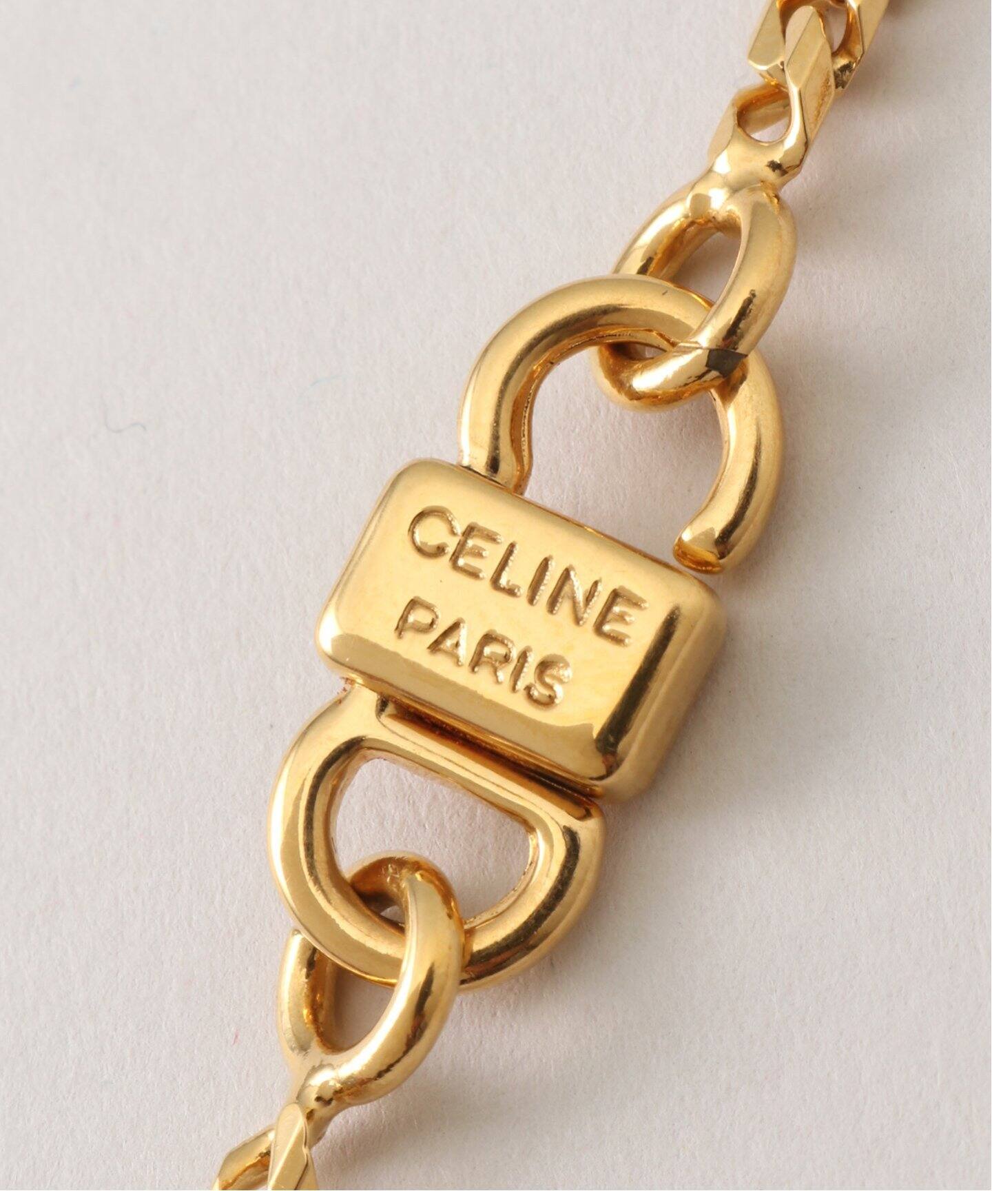 VINTAGE CELINE/セリーヌ】 馬車モチーフ ネックレス（ネックレス 