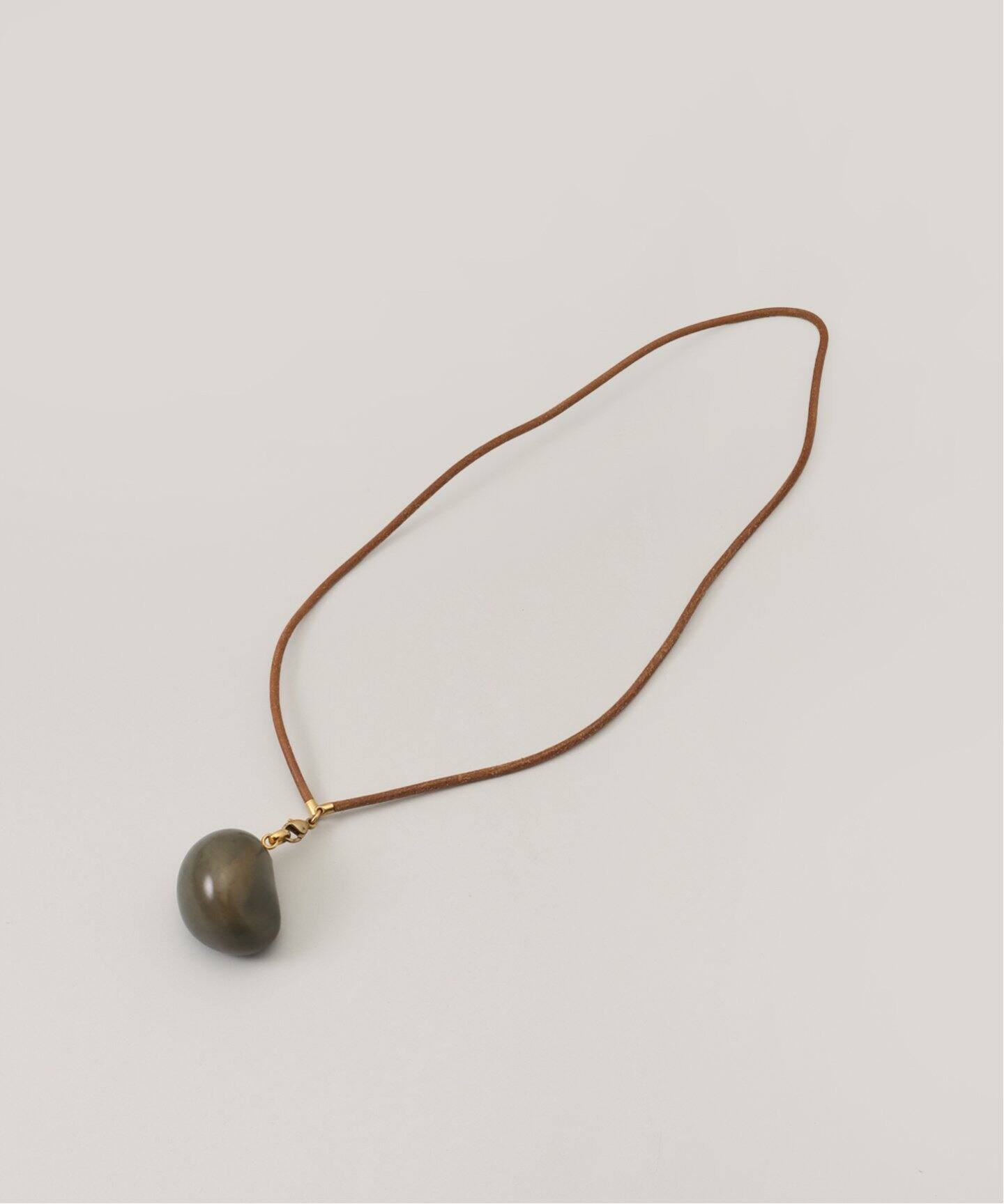 VINTAGE HERMES/エルメス】Stone choker necklace（ネックレス 