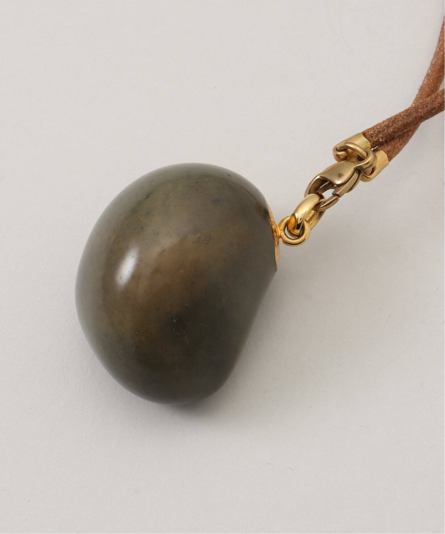 VINTAGE HERMES/エルメス】Stone choker necklace（ネックレス 