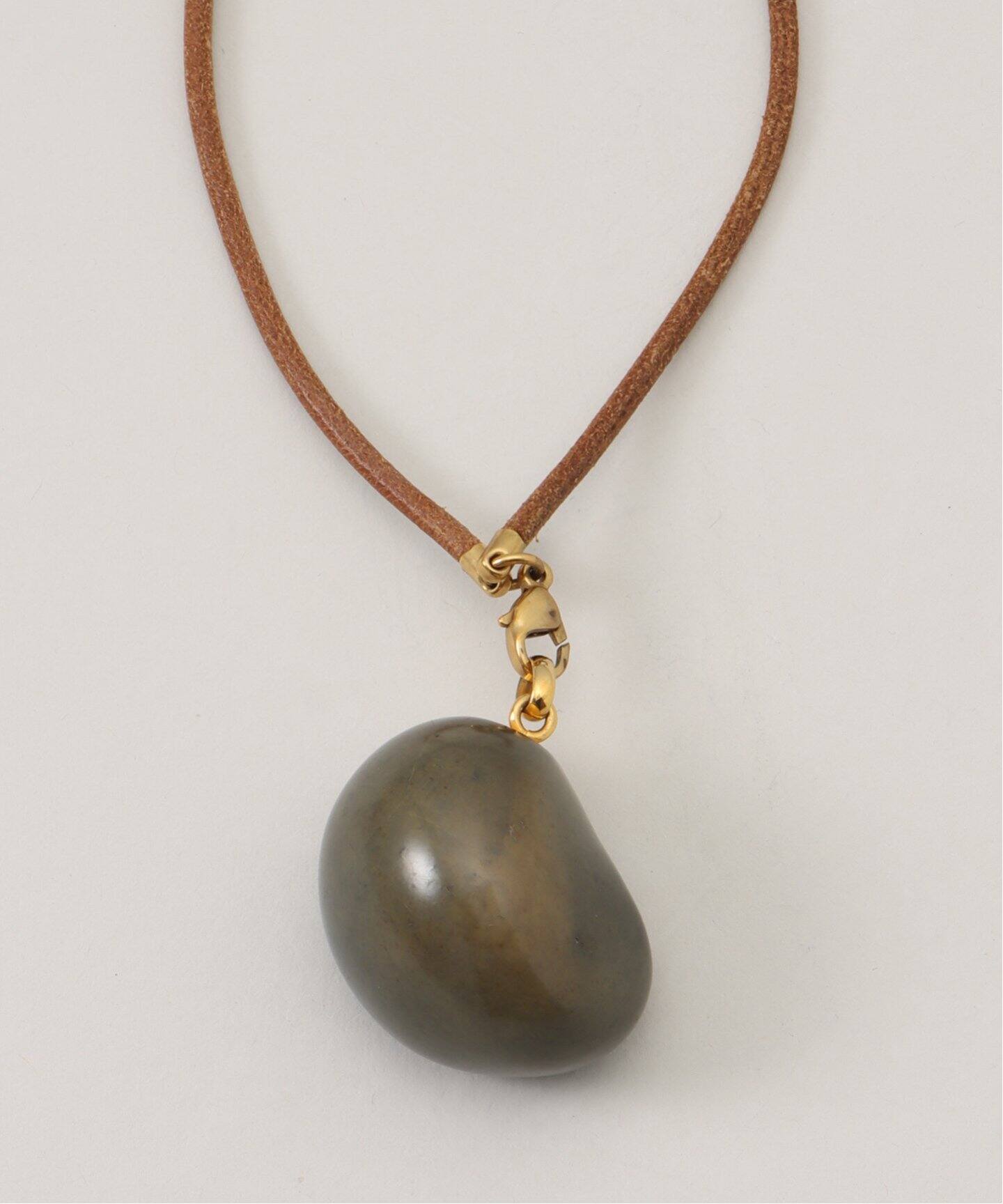VINTAGE HERMES/エルメス】Stone choker necklace（ネックレス 