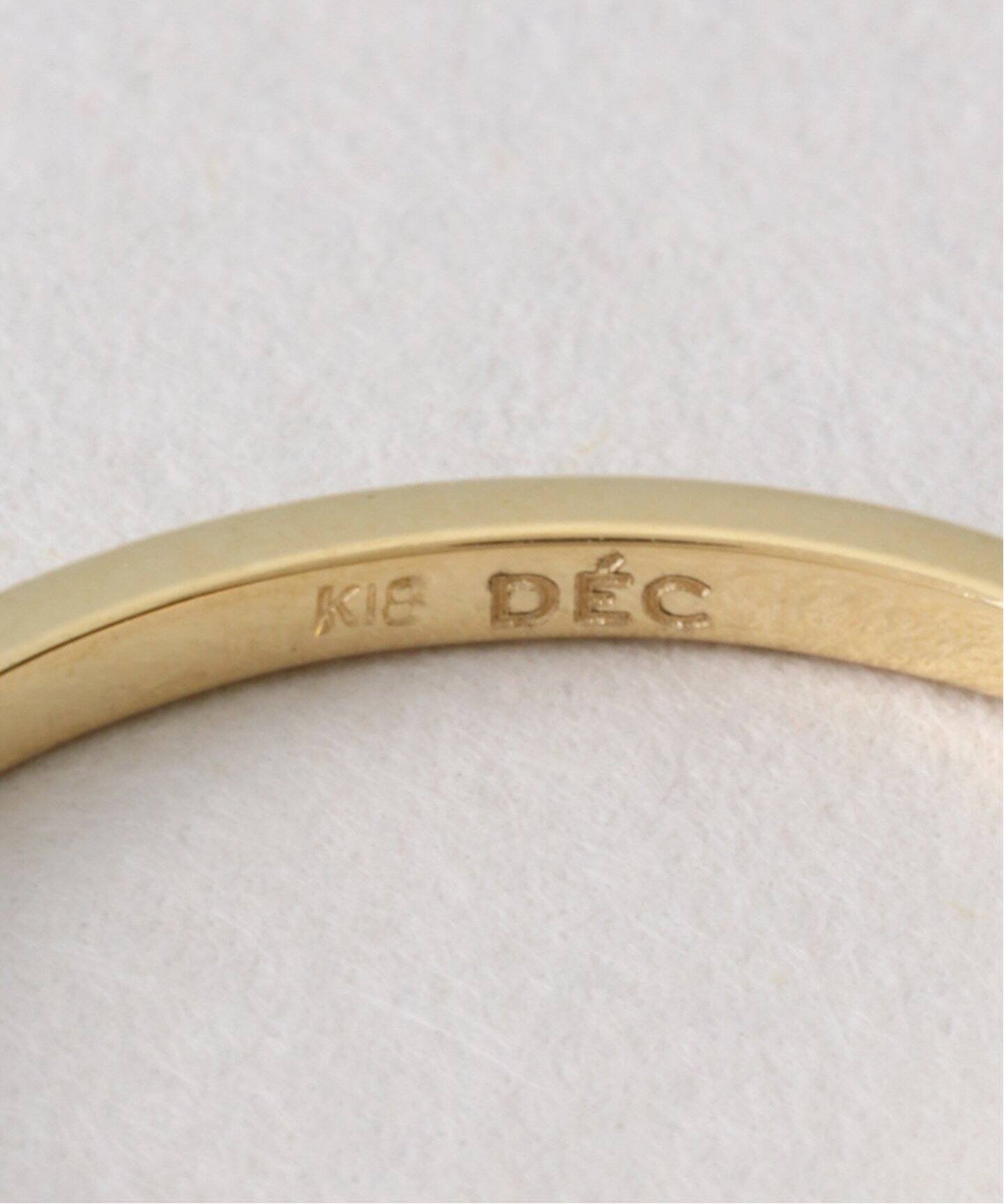 18KYG ラウンド 1.3mm ワイヤーリング／7（リング）｜DECOUVERTE 
