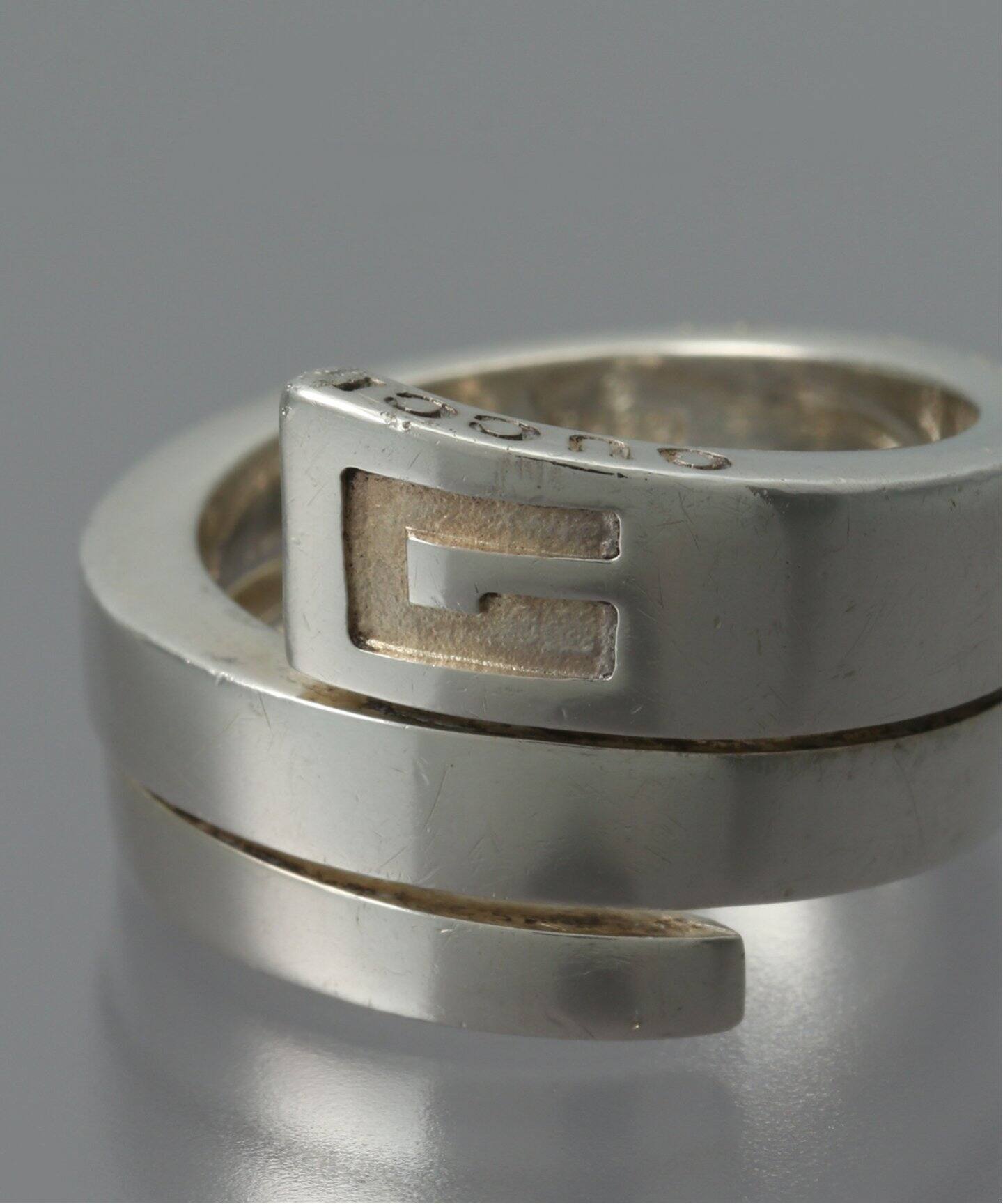 OLD GUCCI グッチ / SPIRAL G RING : スパイラル・リング（リング 