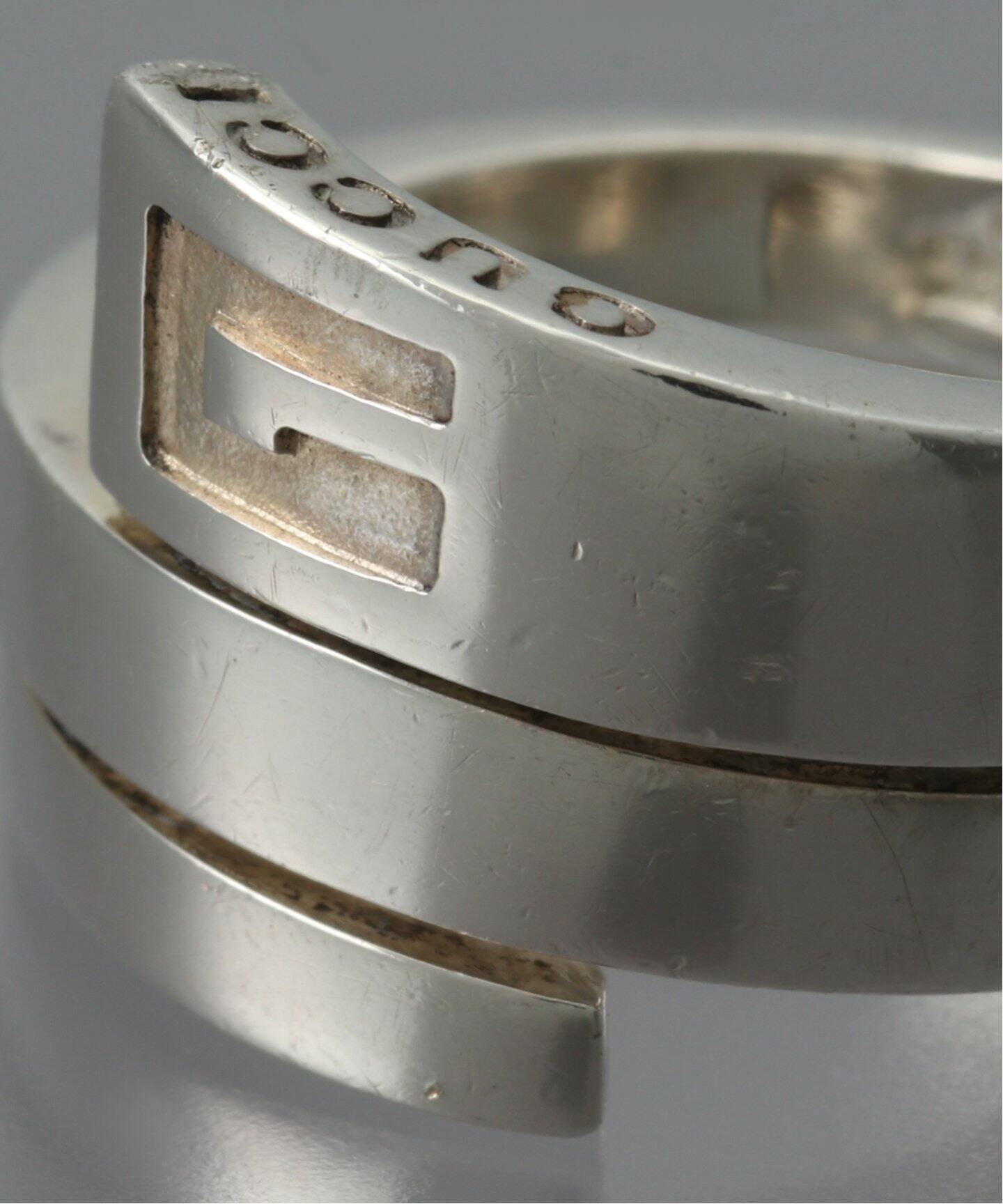 OLD GUCCI グッチ / SPIRAL G RING : スパイラル・リング（リング 