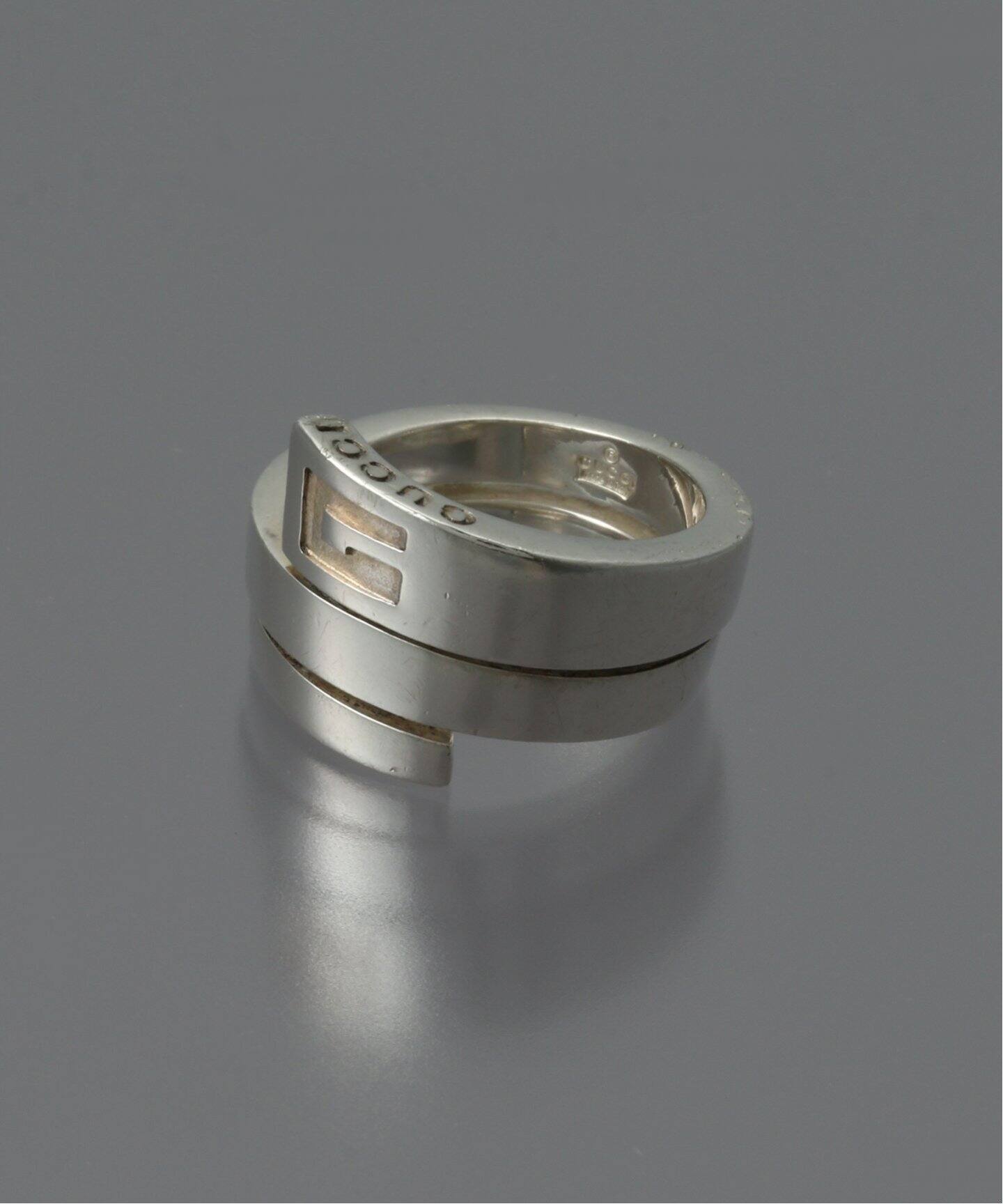 OLD GUCCI グッチ / SPIRAL G RING : スパイラル・リング（リング 