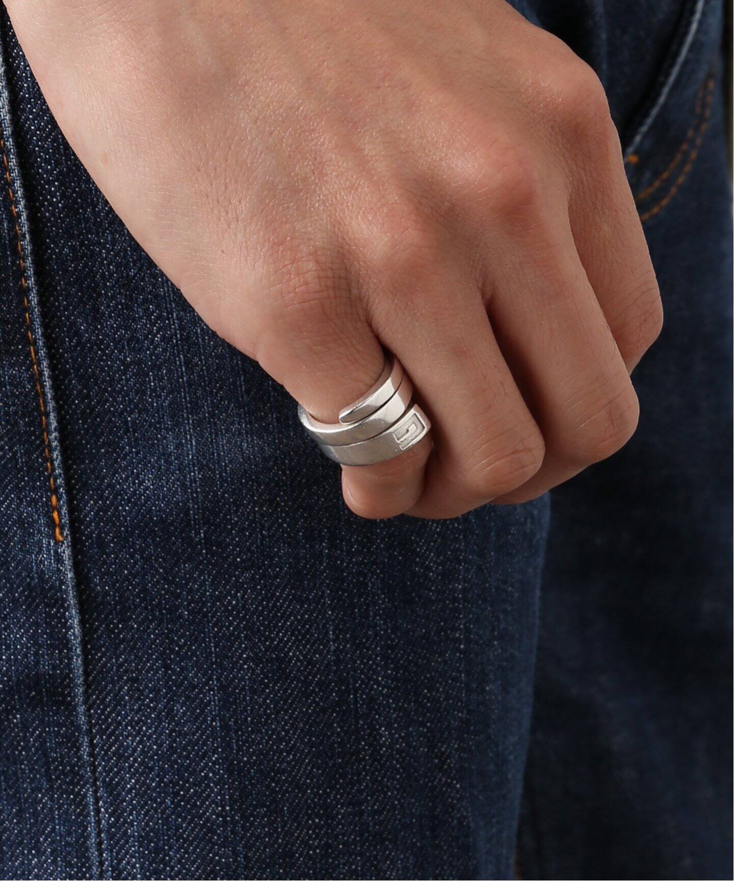 OLD GUCCI グッチ / SPIRAL G RING : スパイラル・リング（リング 
