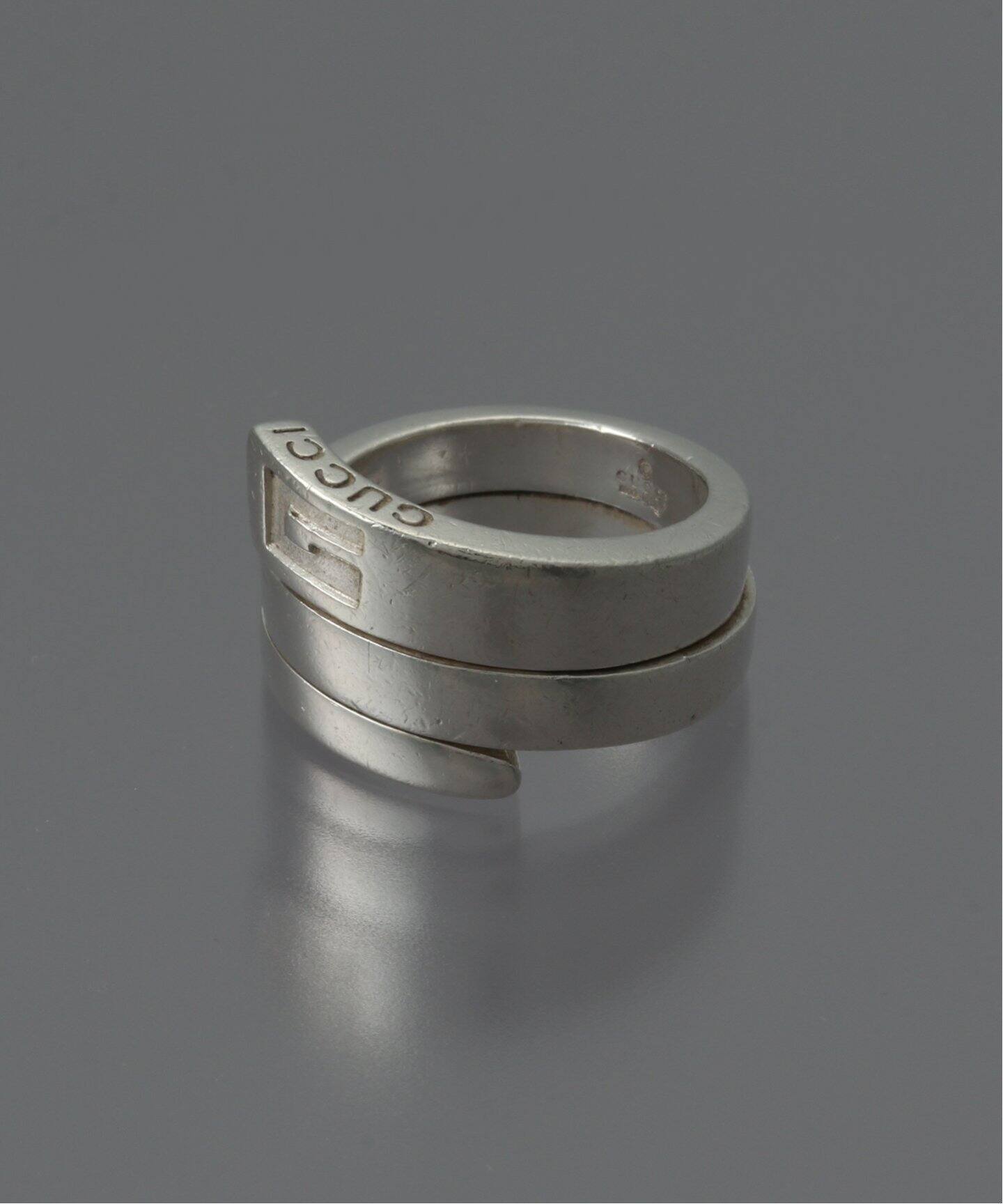 OLD GUCCI グッチ / SPIRAL G RING : スパイラル・リング（リング 