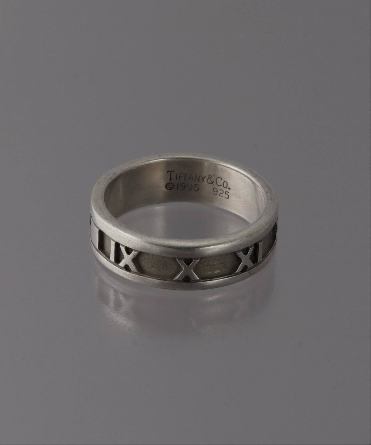90s Old Tiffany やかましい Atlas Ring オリジナル 廃盤品