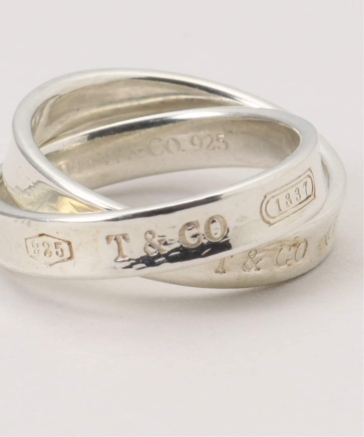 【正規・ヴィンテージ品】Tiffany & Co. リング 1837 VINTAGE TIFFANY&Co./ティファニー】1837 ring（リング