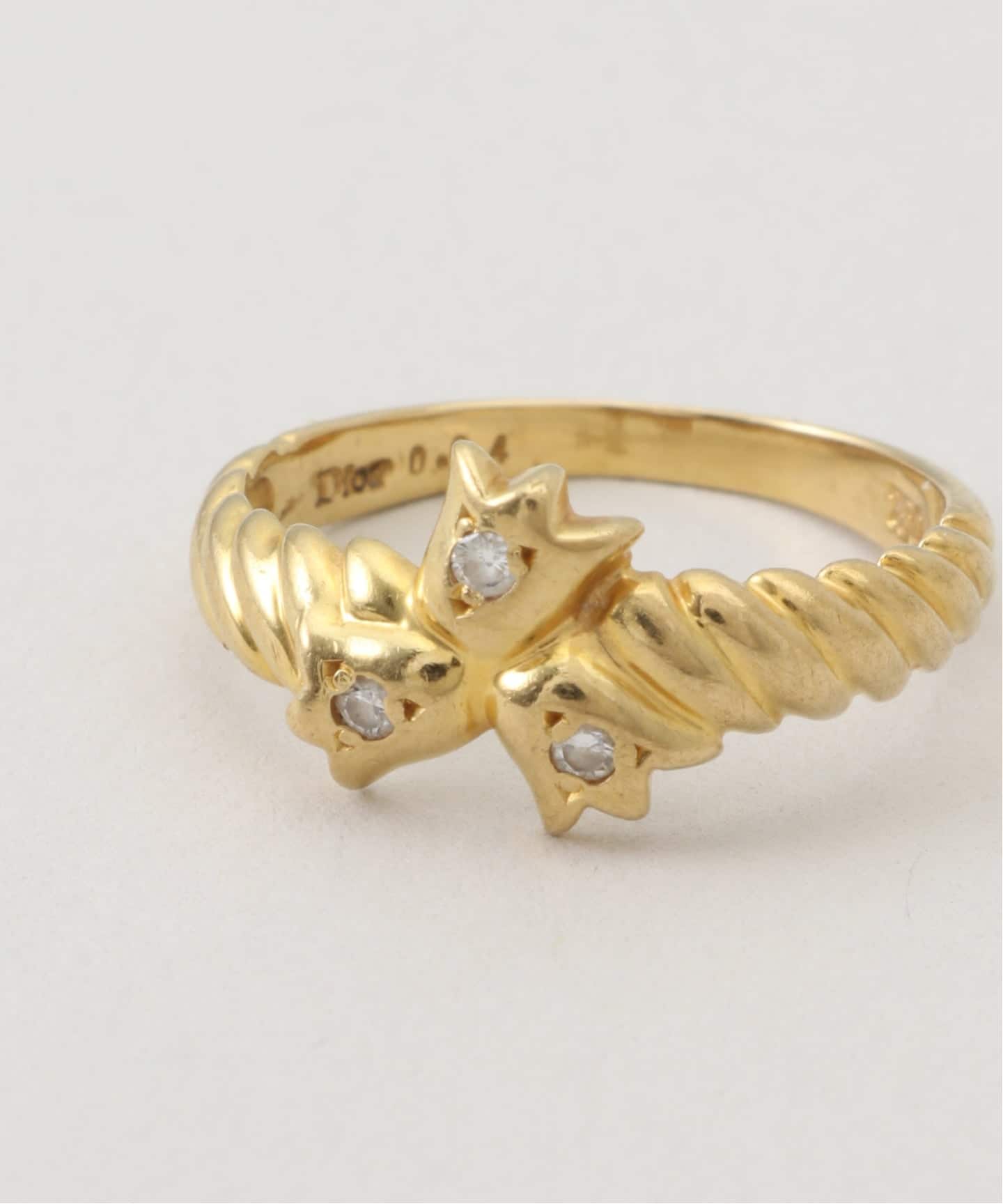 VINTAGE DIOR/ディオール】K18・diamond ring（リング）｜ENSEMBLE