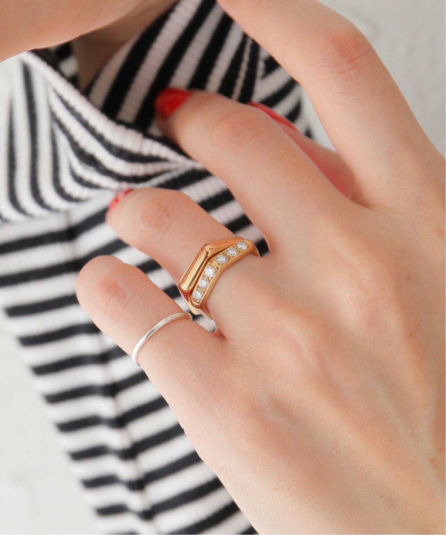 VINTAGE DIOR/ディオール】K18・Diamond Ring（リング）｜ENSEMBLE  