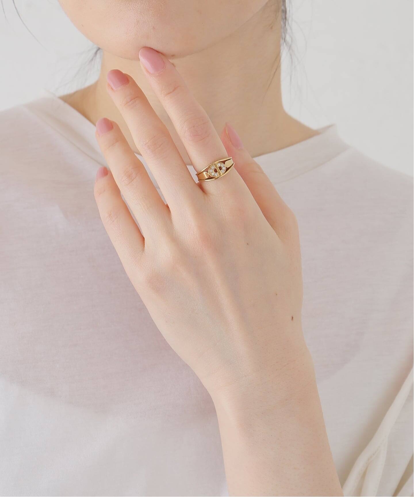 VINTAGE DIOR/ディオール】K18・diamond ring（リング）｜ENSEMBLE