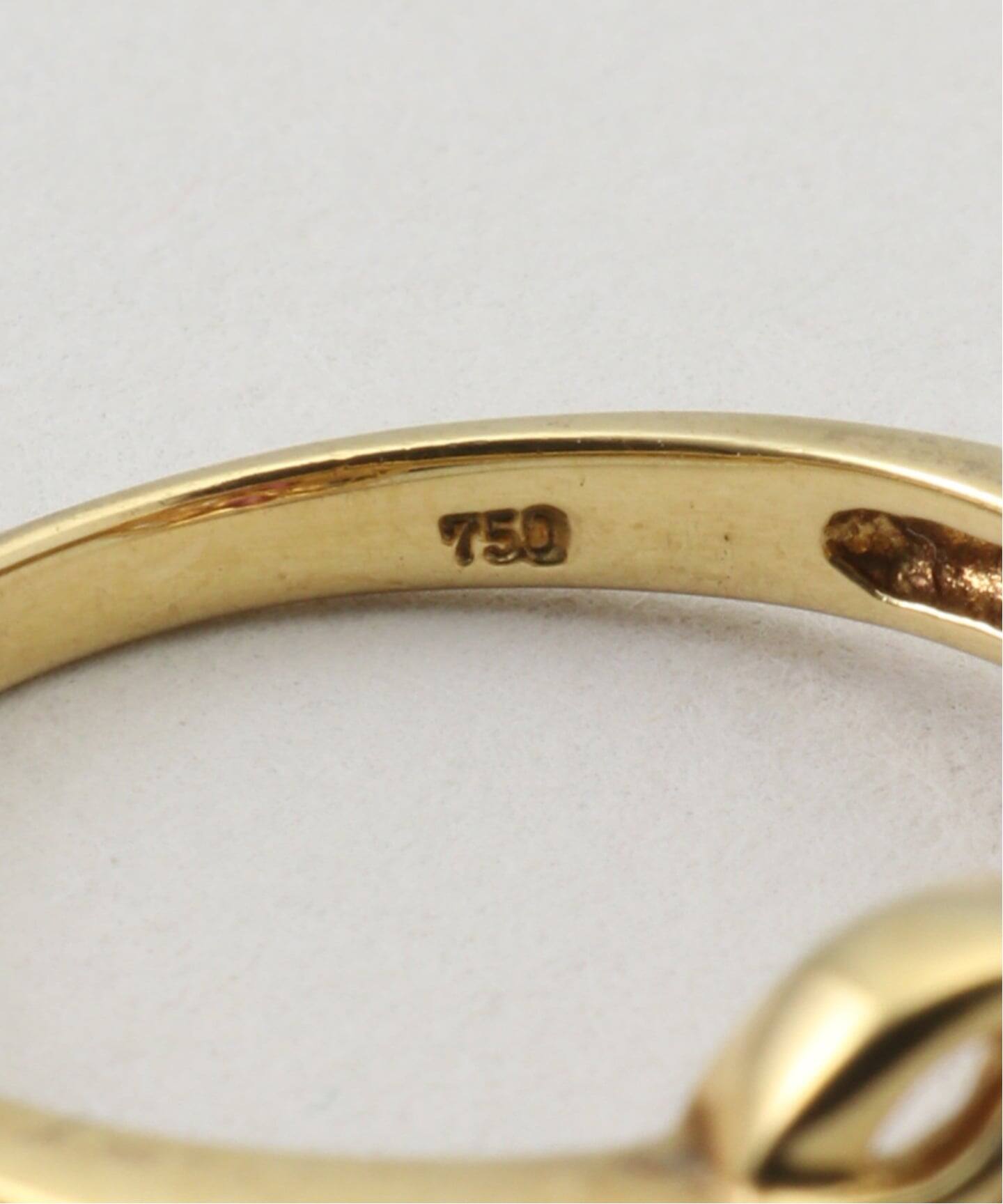 VINTAGE DIOR/ディオール】K18・diamond＆ruby ring（リング