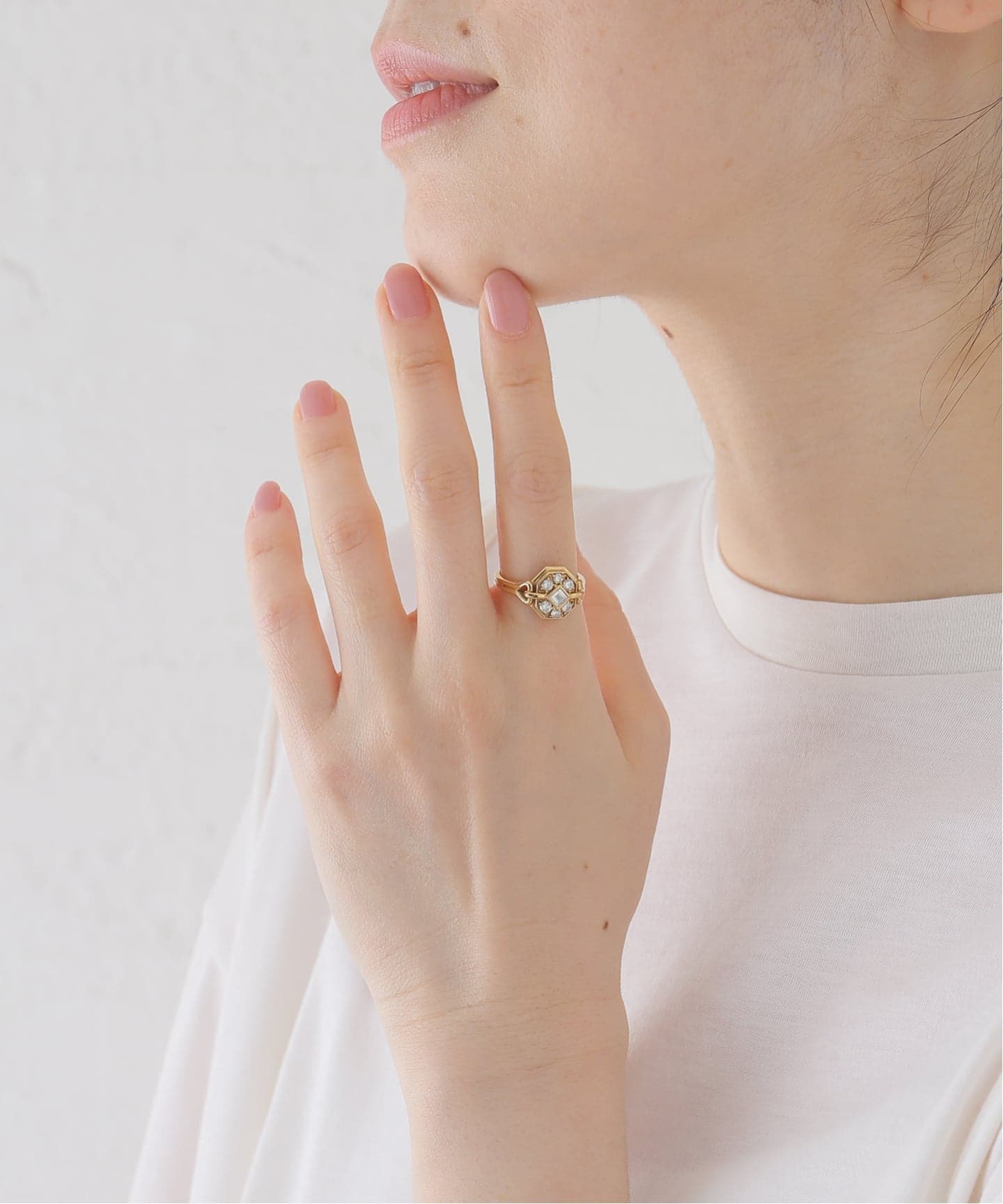 VINTAGE DIOR/ディオール】K18・diamond ring（リング）｜ENSEMBLE