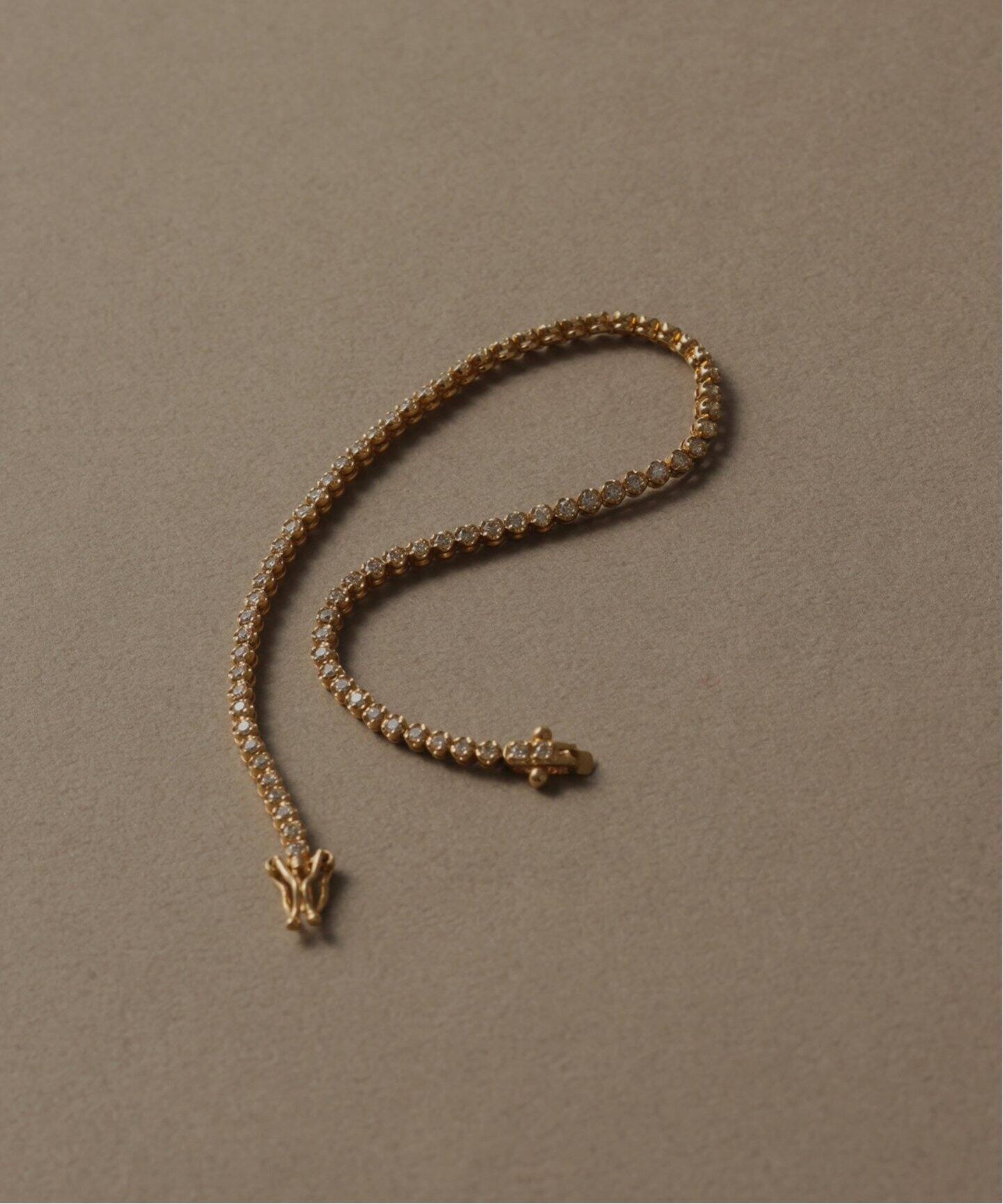 テニスブレスレット K18（ブレスレット・バングル）｜Lilas（リラ）の  