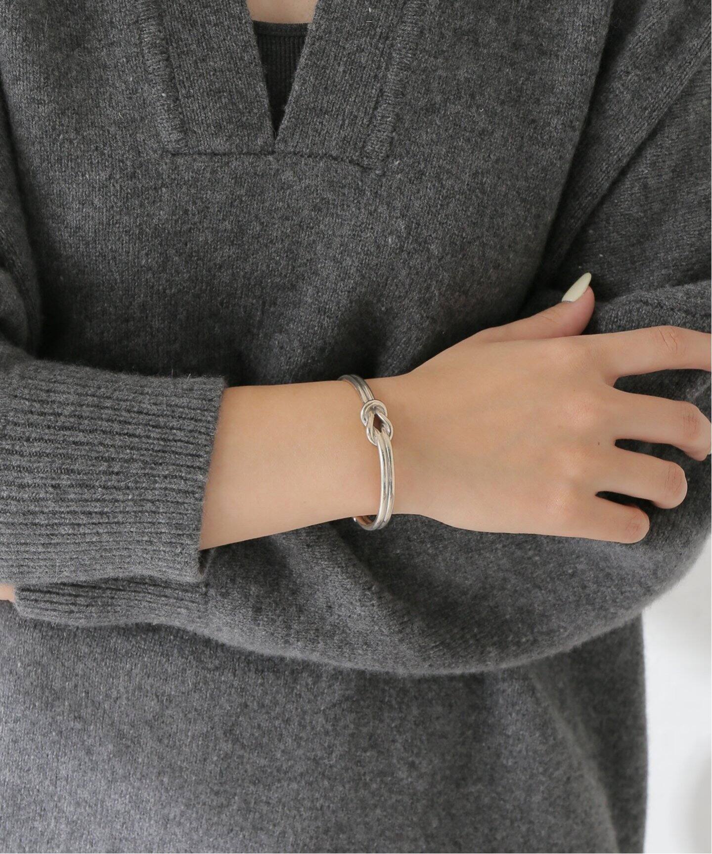 GUCCI / グッチ】Knot Bangle SLV925（ブレスレット・バングル  