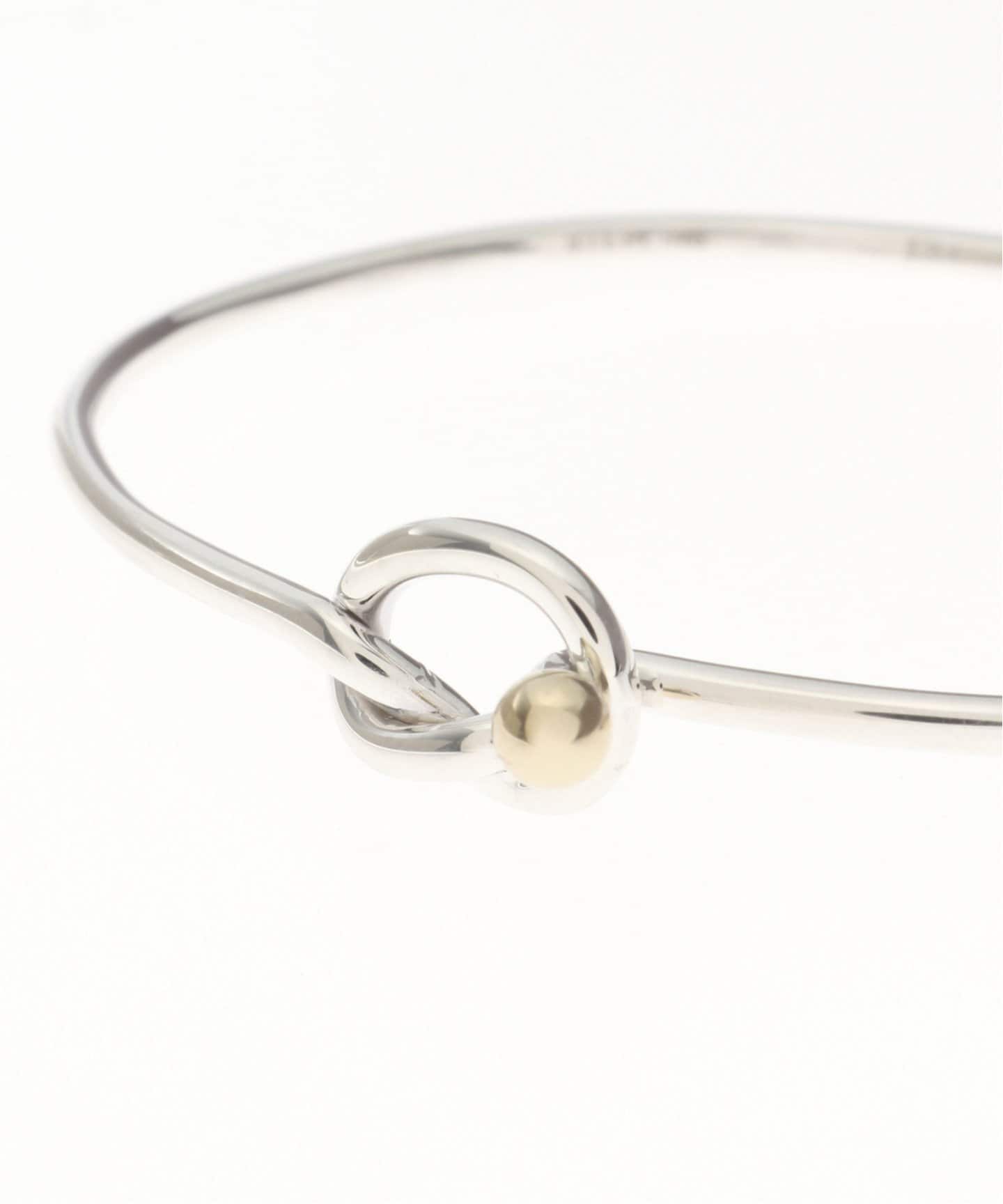 Tiffany&Co ティファニー ラブノット バングル ブレスレット TIFFANY&Co. 新品同様 ティファニー ラブ ノット バングル