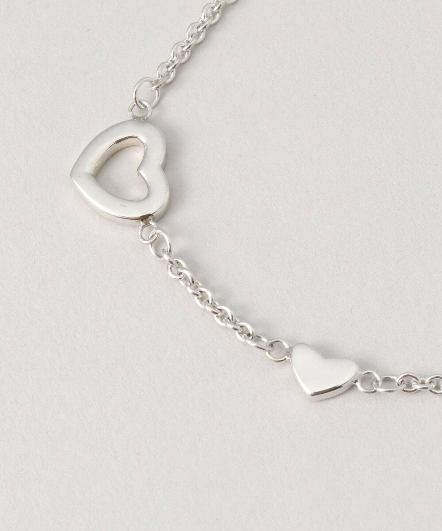 超美品 ティファニー バングル ハート シルバー 01-21090302（TIFFANY  