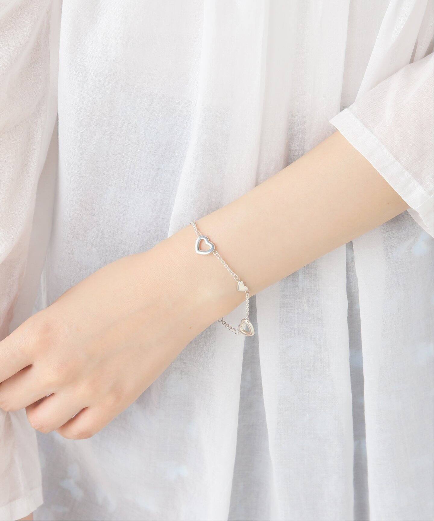 TIFFANY/ティファニー】ハートリンクブレスレット（ブレスレット  