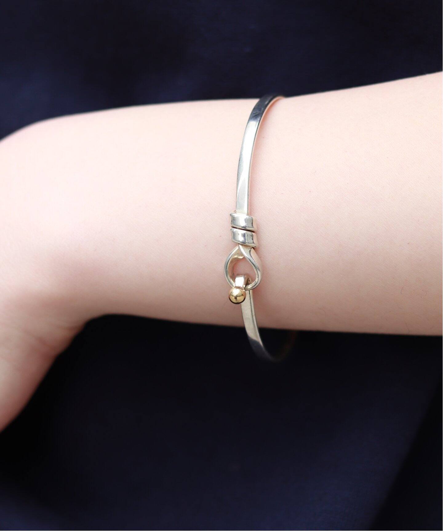 VINTAGE TIFFANY シルバー&ゴールドブレスレット（ブレスレット 