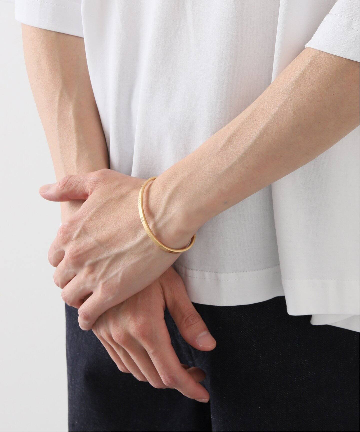 MAISON MARGIELA / メゾン・マルジェラ】Numbering Bangle (SI8UY0002 