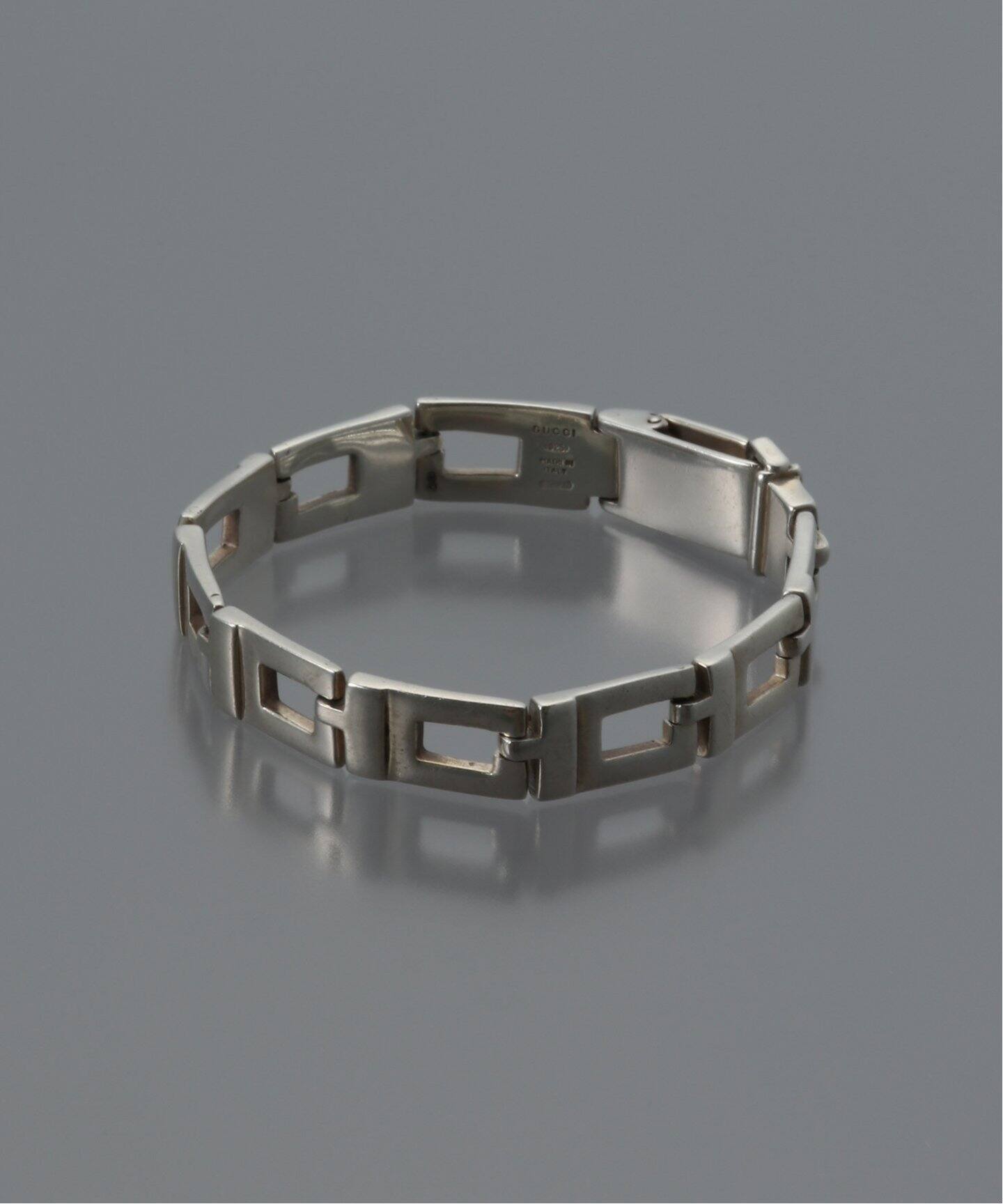 OLD GUCCI グッチ / G Shaped Bracelet : ジー・シェイプブレスレット 