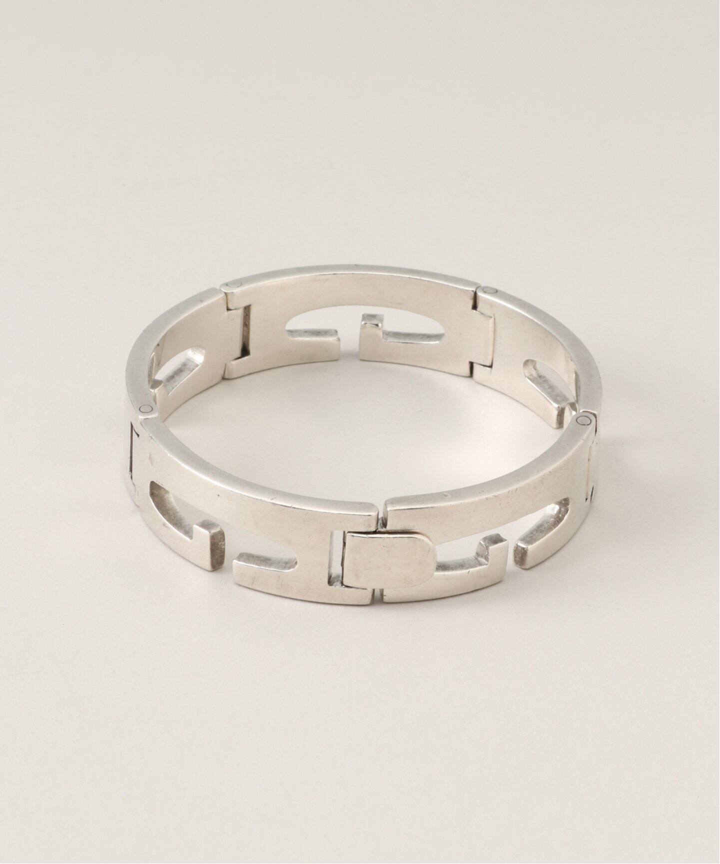 GUCCI Vintage / グッチ 】G Plate Locked Bracelet（ブレスレット 