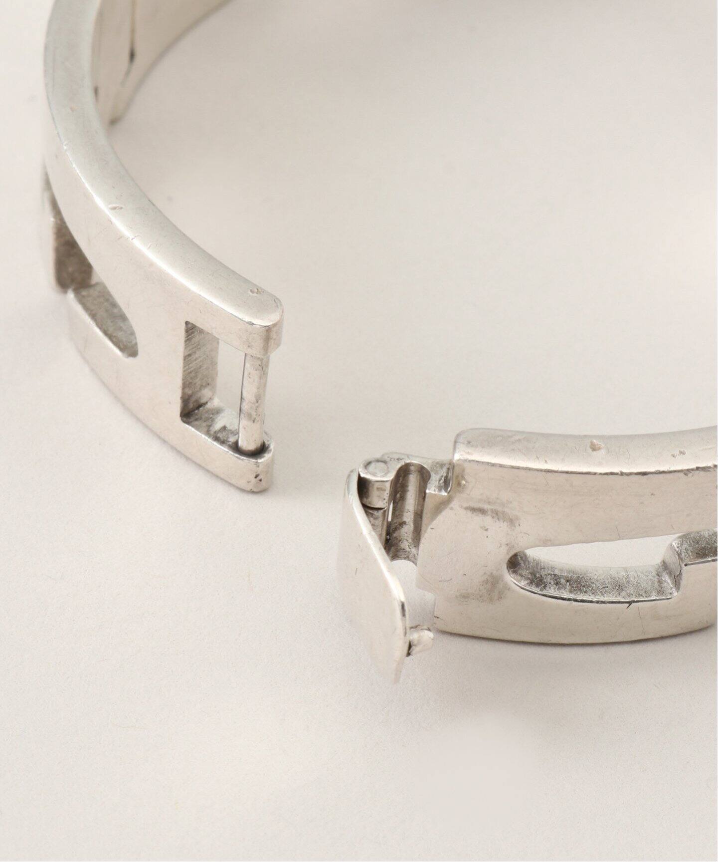 GUCCI Vintage / グッチ 】G Plate Locked Bracelet（ブレスレット 