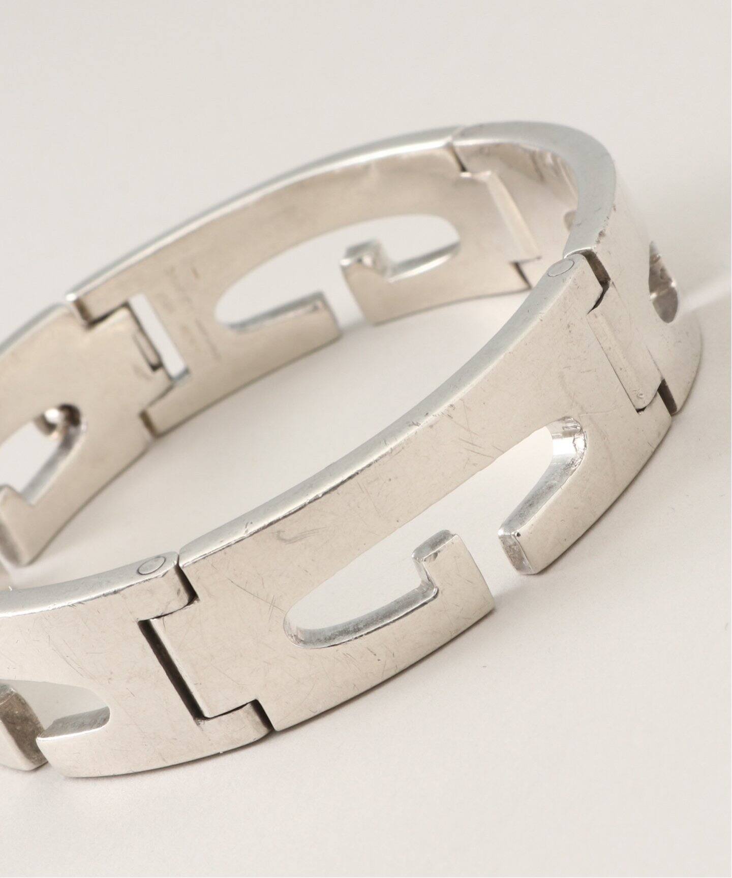 GUCCI Vintage / グッチ 】G Plate Locked Bracelet（ブレスレット 