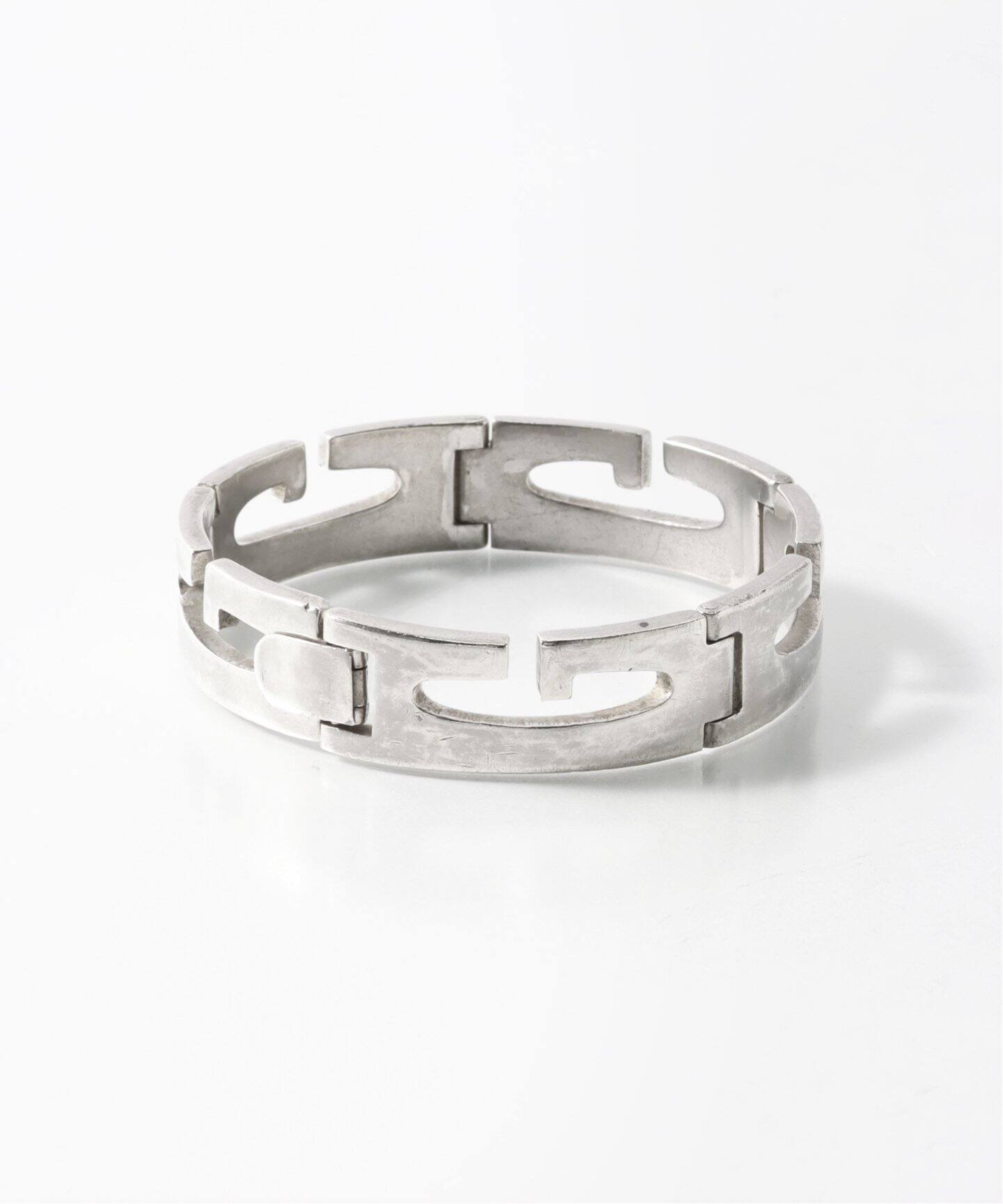 GUCCI Vintage / グッチ 】G Plate Locked Bracelet（ブレスレット 