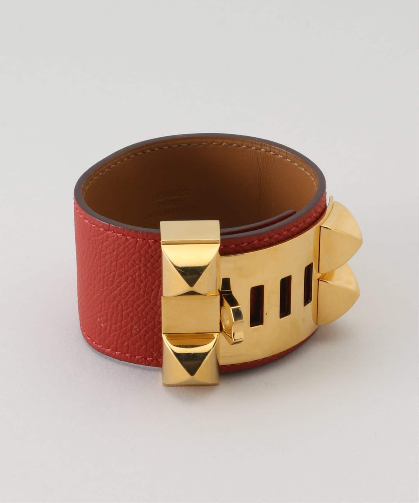 VINTAGE HERMES/エルメス】Collier de Cien（ブレスレット・バングル