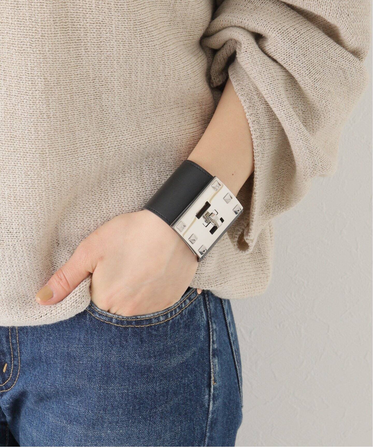 HERMES エルメス 角張っ ケリードッグ トゥルティエールグレー 
