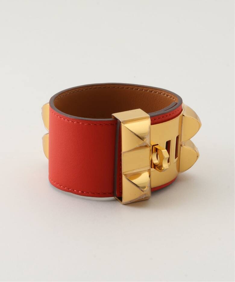VINTAGE HERMES/エルメス】Collier de Cien（ブレスレット・バングル 