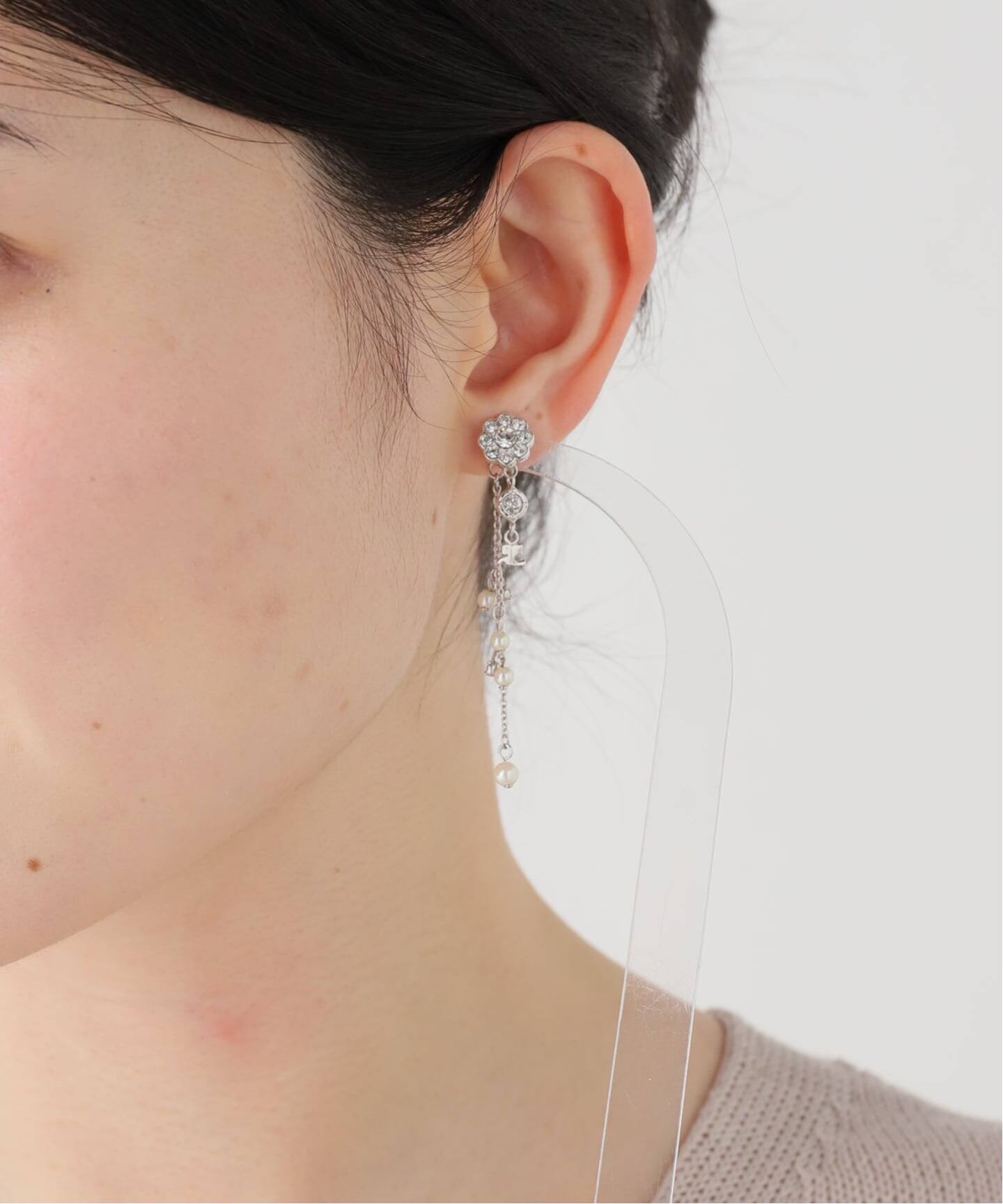 VINTAGE COURREGES/クレージュ】pierce (両耳)（ピアス（両耳用