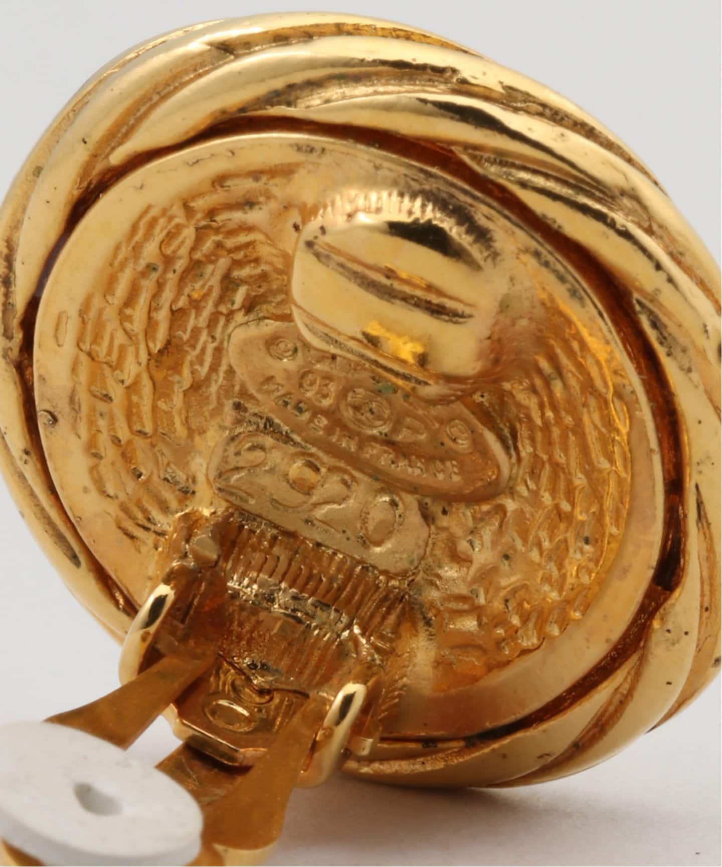 ヴィンテージ　シャネルイヤリング　片耳 □シャネル□ ミニイヤリング ココマーク ゴールド ヴィンテージ