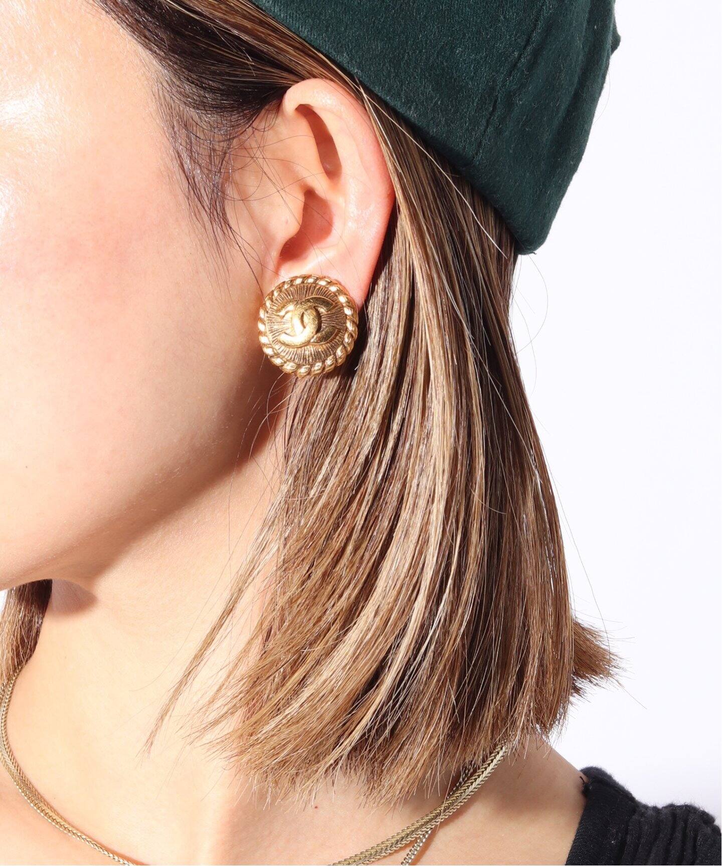 VINTAGE CHANEL/シャネル】イヤリング(両耳)（イヤリング）｜ENSEMBLE  