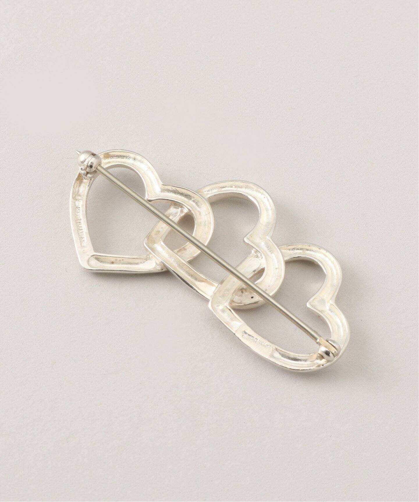 アン アン様 TIFFANY＆Co. ブローチ トリプルハート 925 アン アン様 TIFFANY＆Co. ブローチ トリプルハート 925