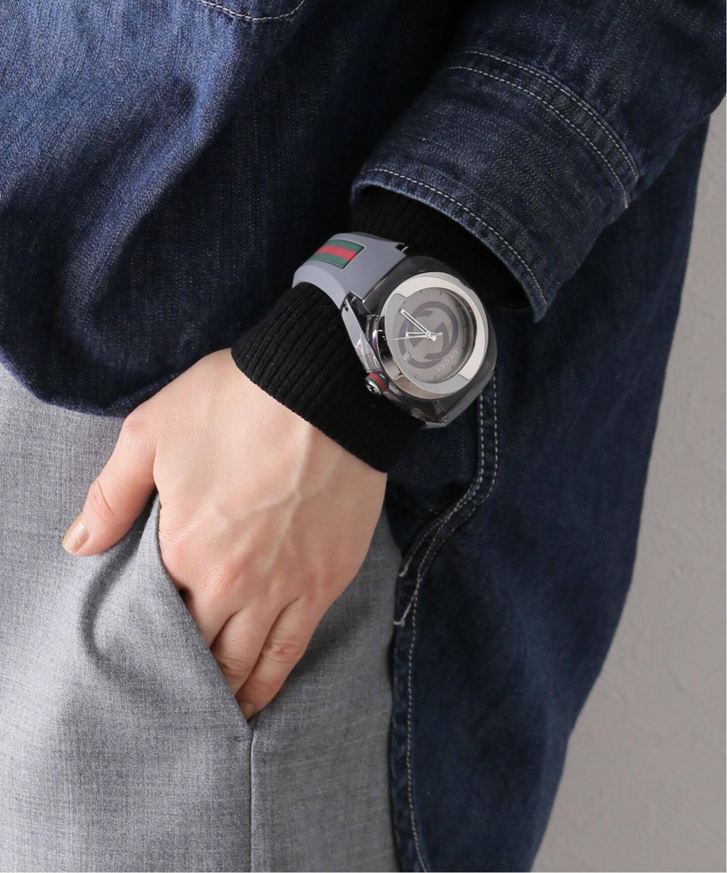 GUCCI / グッチ】SYNC YA137109A 46MM【 ウォッチ 】（新品）｜HIROB  