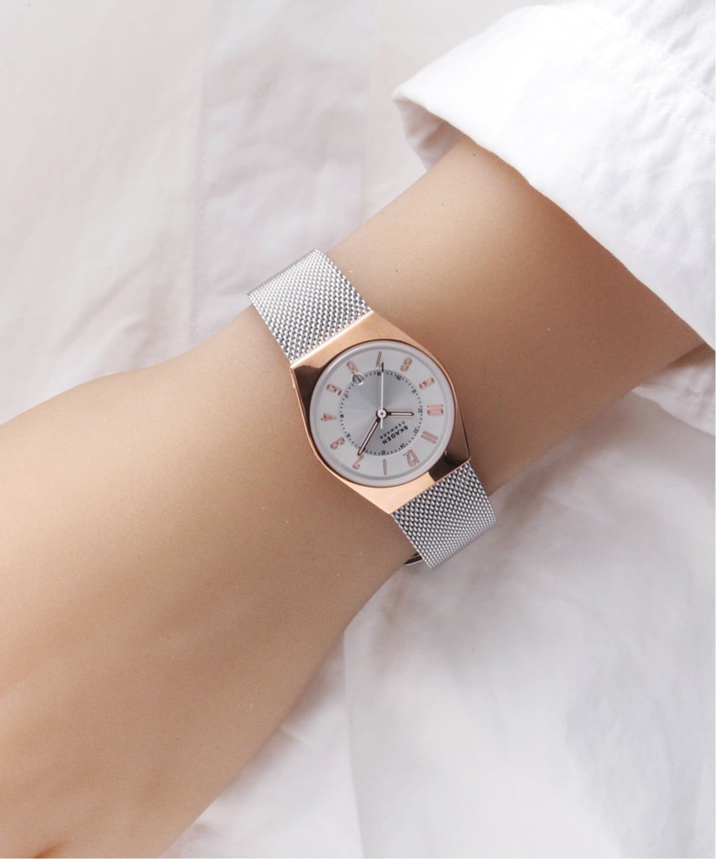 [関税込/国内発] SKAGEN 腕時計 SKW3050 26mm シルバー SKAGEN SKW3050 26mm【 ウォッチ 】（新品）｜HIROB（ヒロブ）の