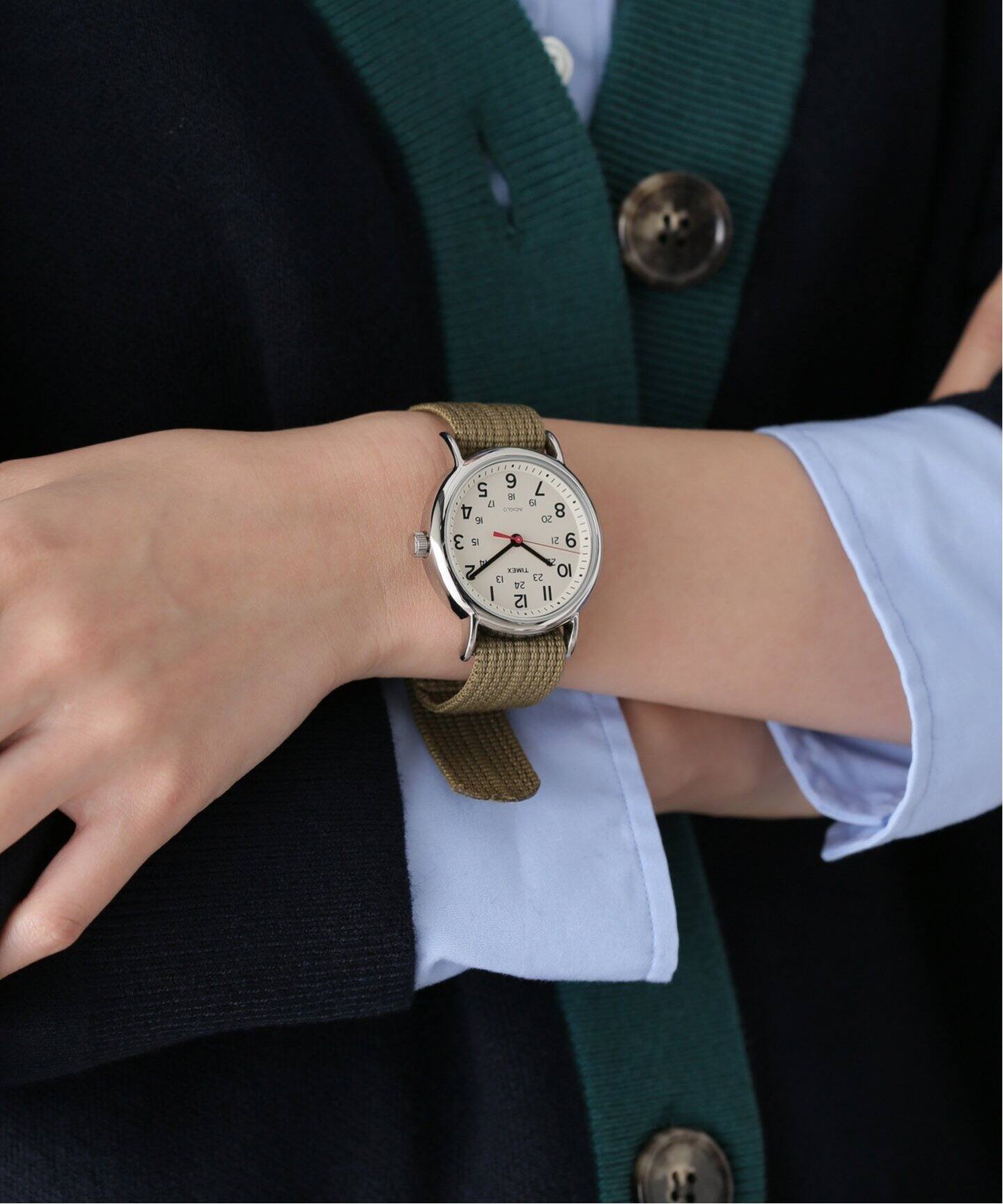 Noah Timex 時計 革ベルト ドレスウォッチ 腕時計 掻き集める ウォッチ