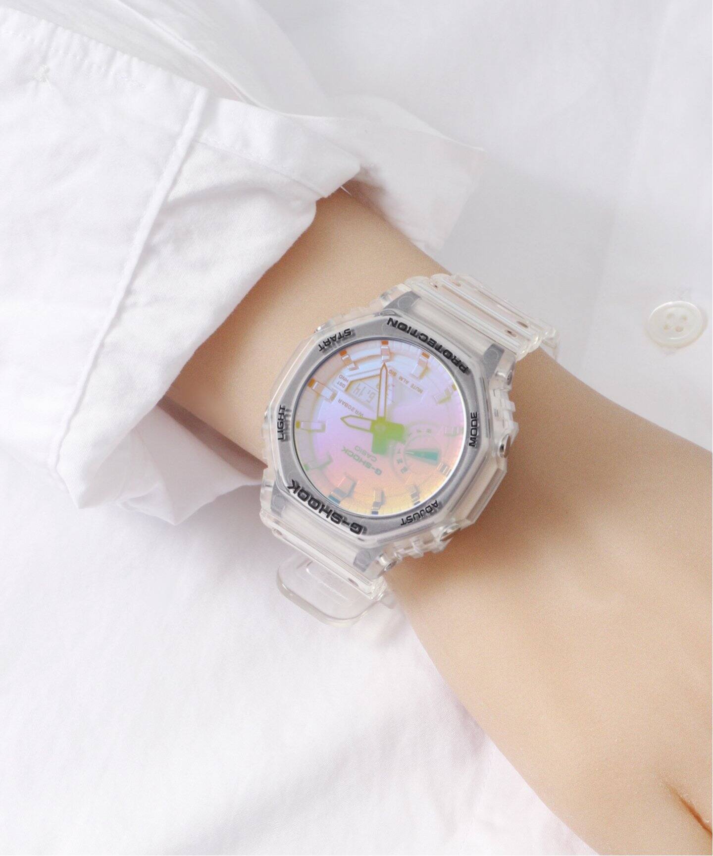 Gshock GA-2100SRS-7AJF【 ウォッチ 】（新品）｜HIROB（ヒロブ）の  