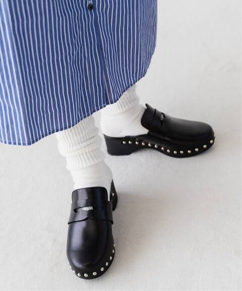 Grise レザーサボミュール Le Talon ル タロン 公式のファッション通販 Baycrew S Store