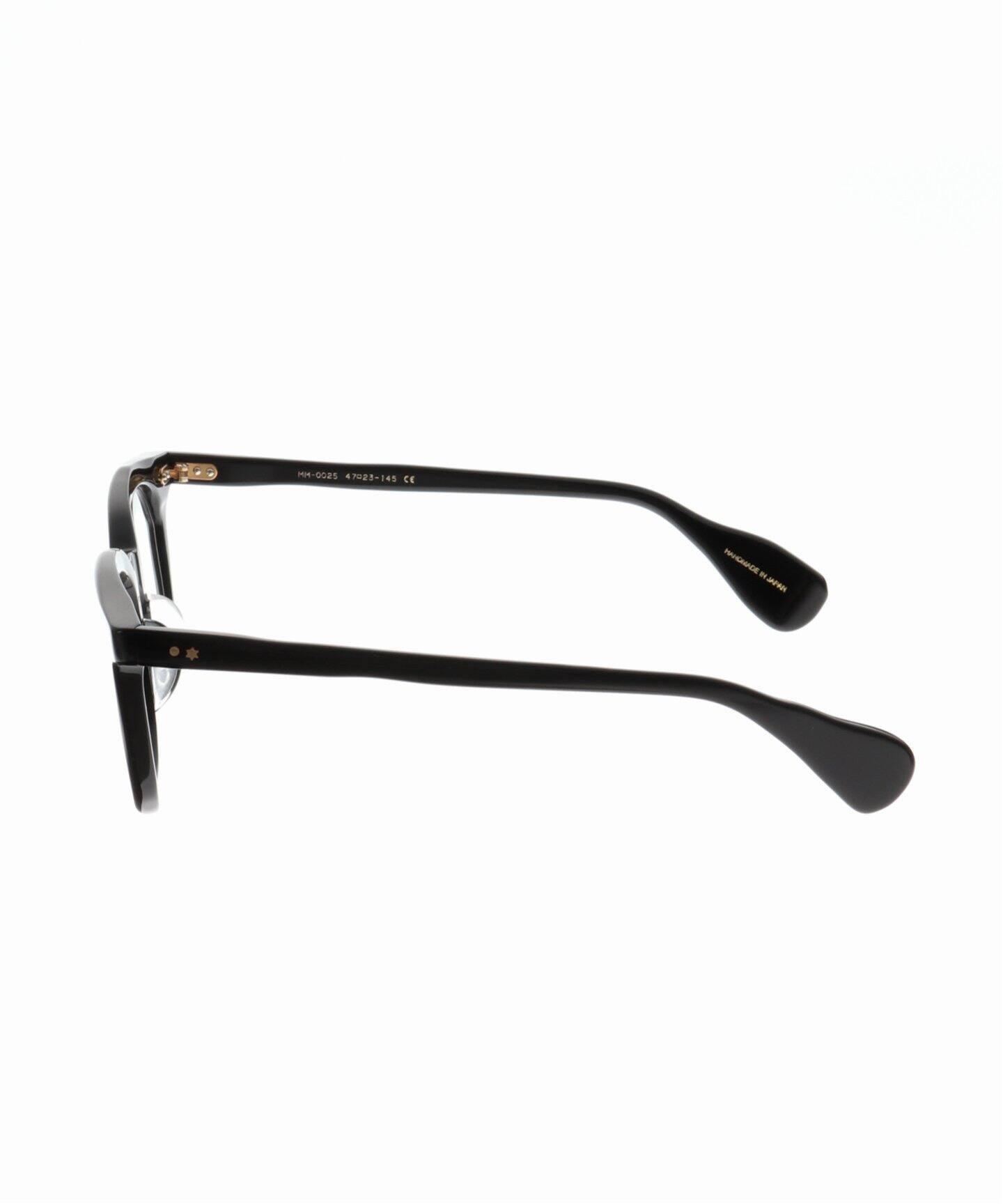 MASAHIRO MARUYAMA/マサヒロマルヤマ】MM-0025 No.1 Black Optical  