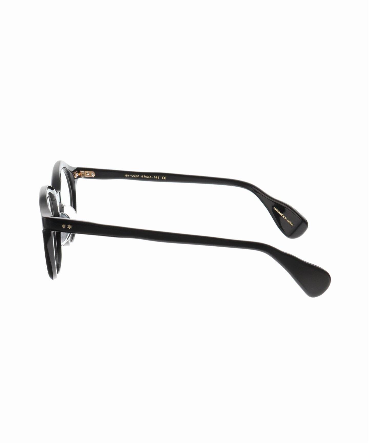MASAHIRO MARUYAMA/マサヒロ マルヤマ】 MM-0026 No.1 Black Optical 