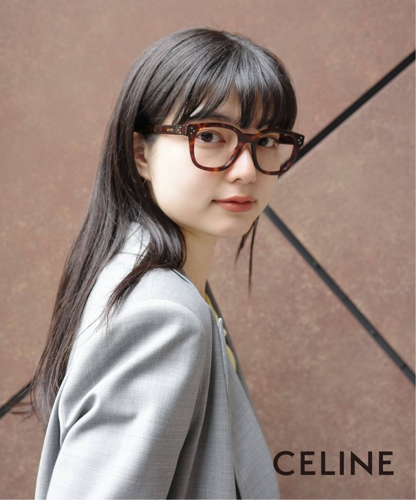 CELINE セリーヌ CL50098I 調光レンズ　メガネ CELINE/セリーヌ】CL50098I-50052 Optical（メガネ）｜EYETHINK