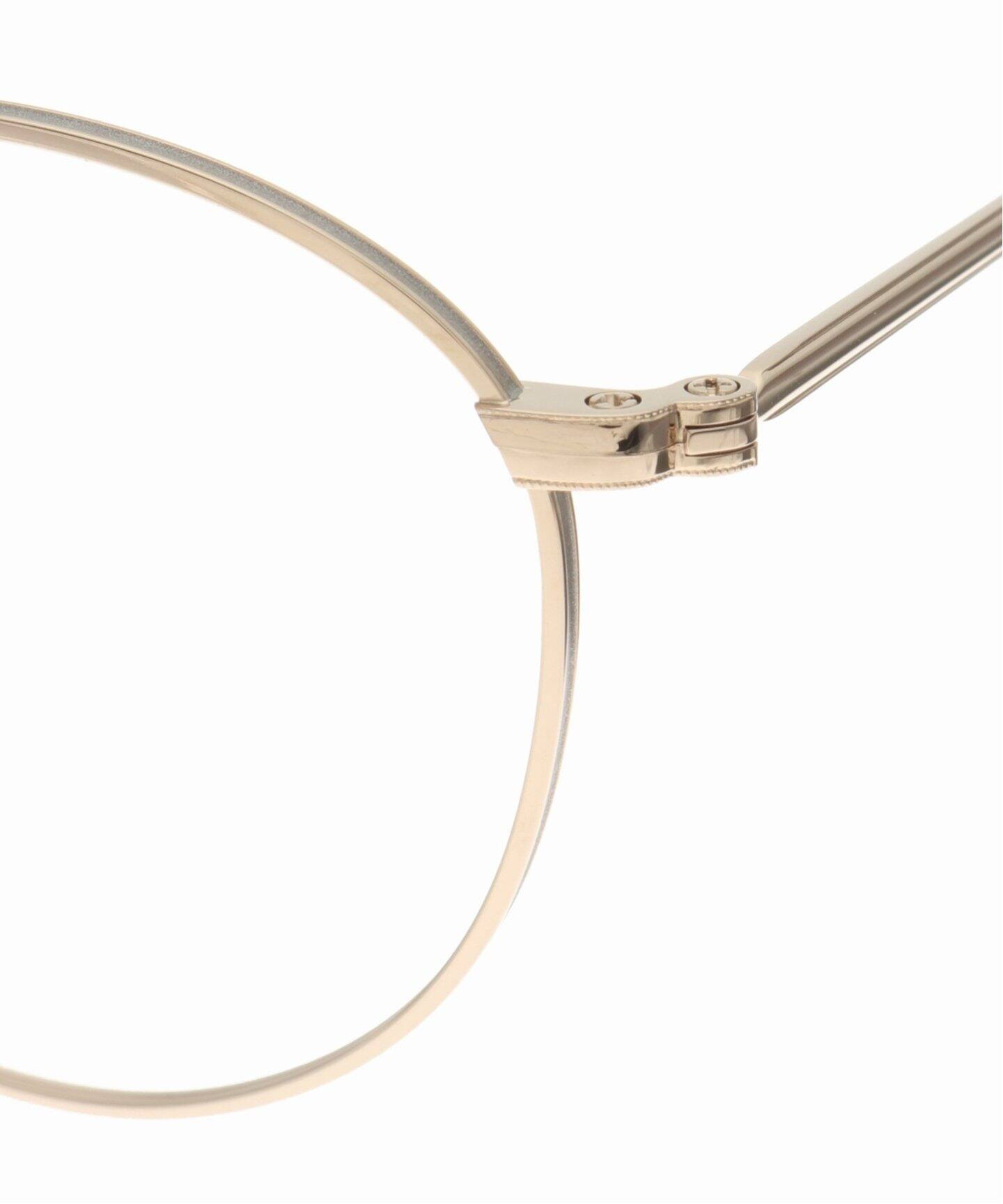 BLANC../ブラン】別注 BM007LI CHAMPAGNE GOLD ex（メガネ）｜EYETHINK 
